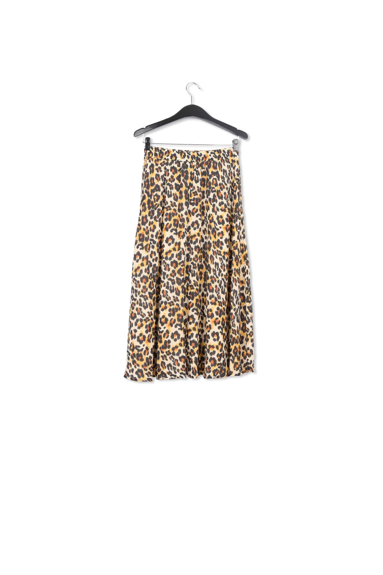 Leopard-print midi skirt RE—SSENTIEL | Essentiel second hand