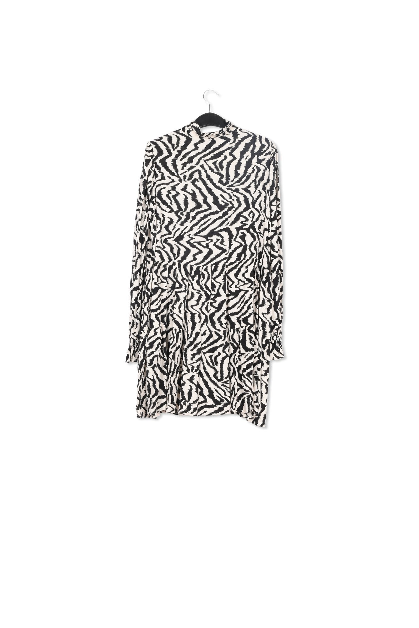 Mini robe trapèze aux imprimés léopard et pois RE—SSENTIEL | Essentiel second hand