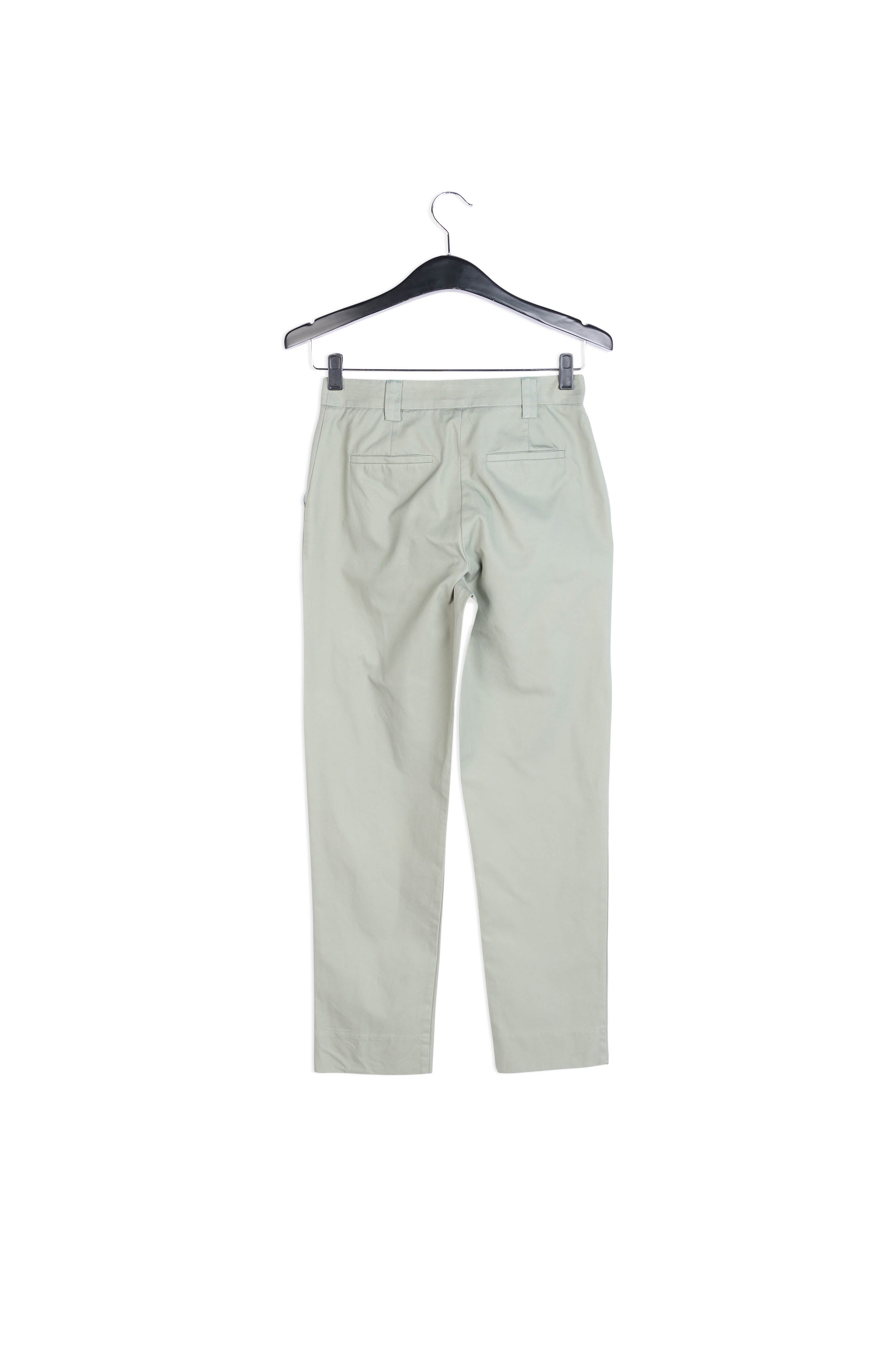 Pantalon vert clair décontracté avec entrejambe bas RE—SSENTIEL | Essentiel second hand