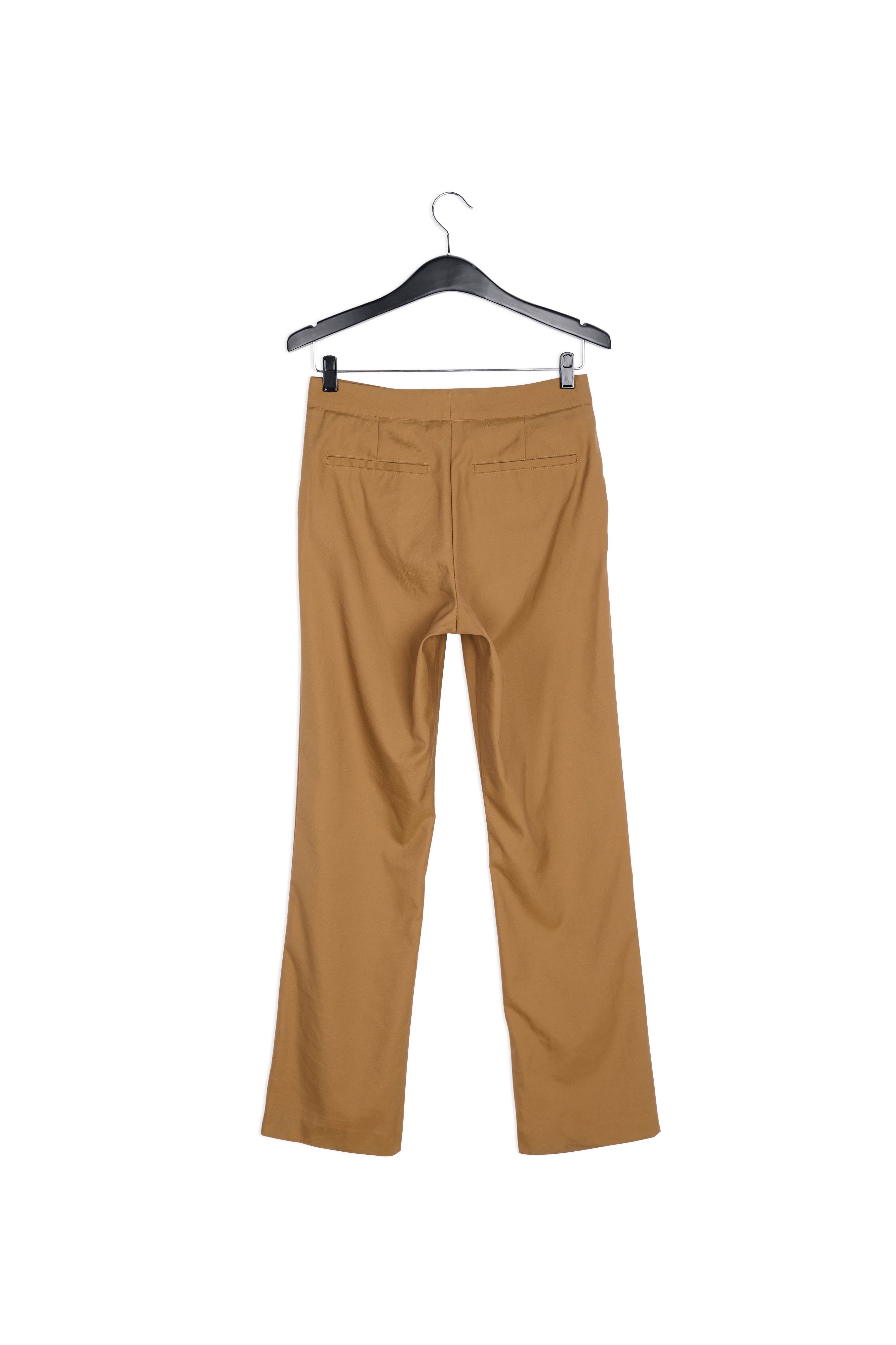 Pantalon camel aux jambes droites RE—SSENTIEL | Essentiel second hand
