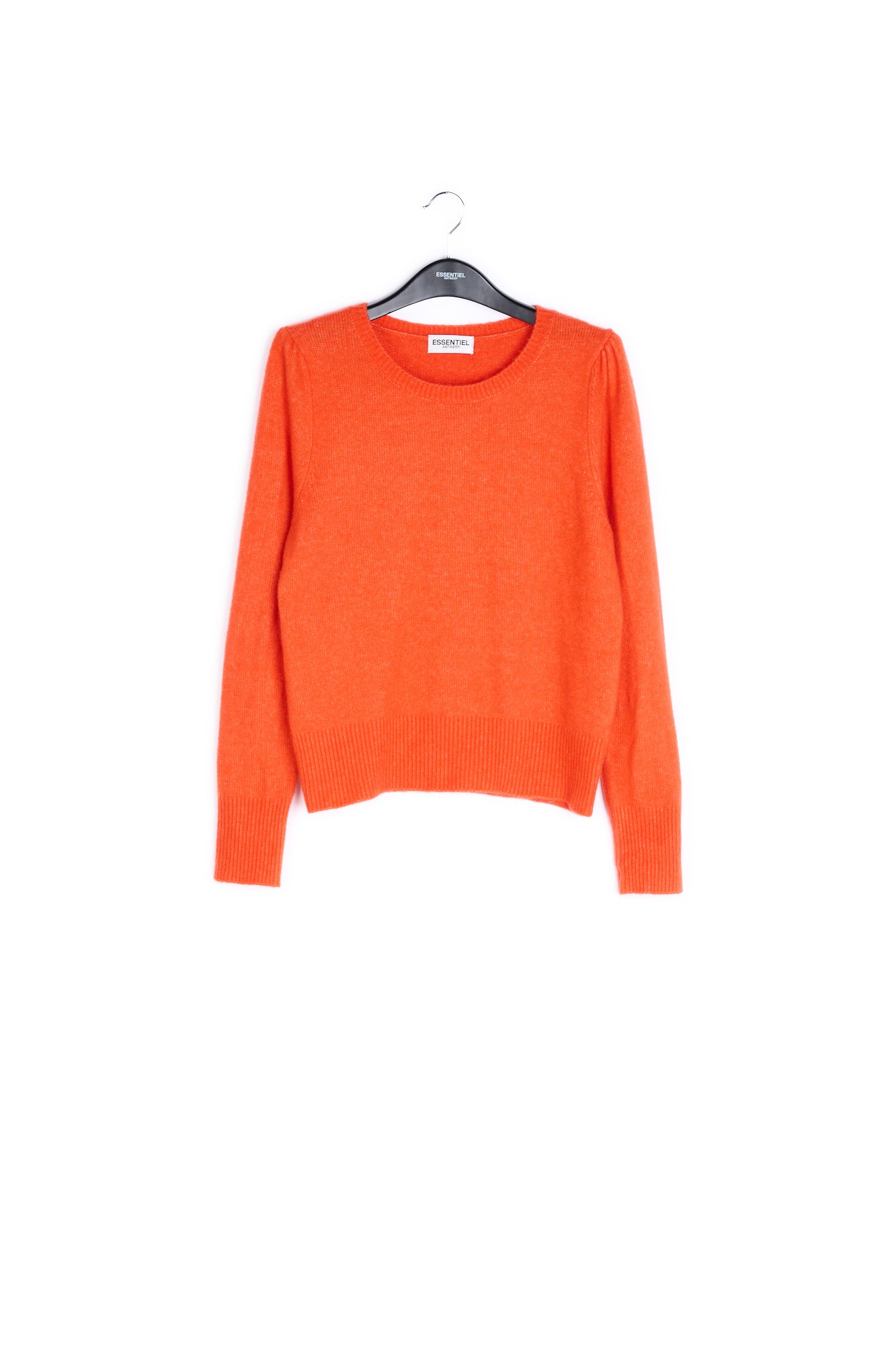 Pull orange en maille légère RE—SSENTIEL | Essentiel second hand