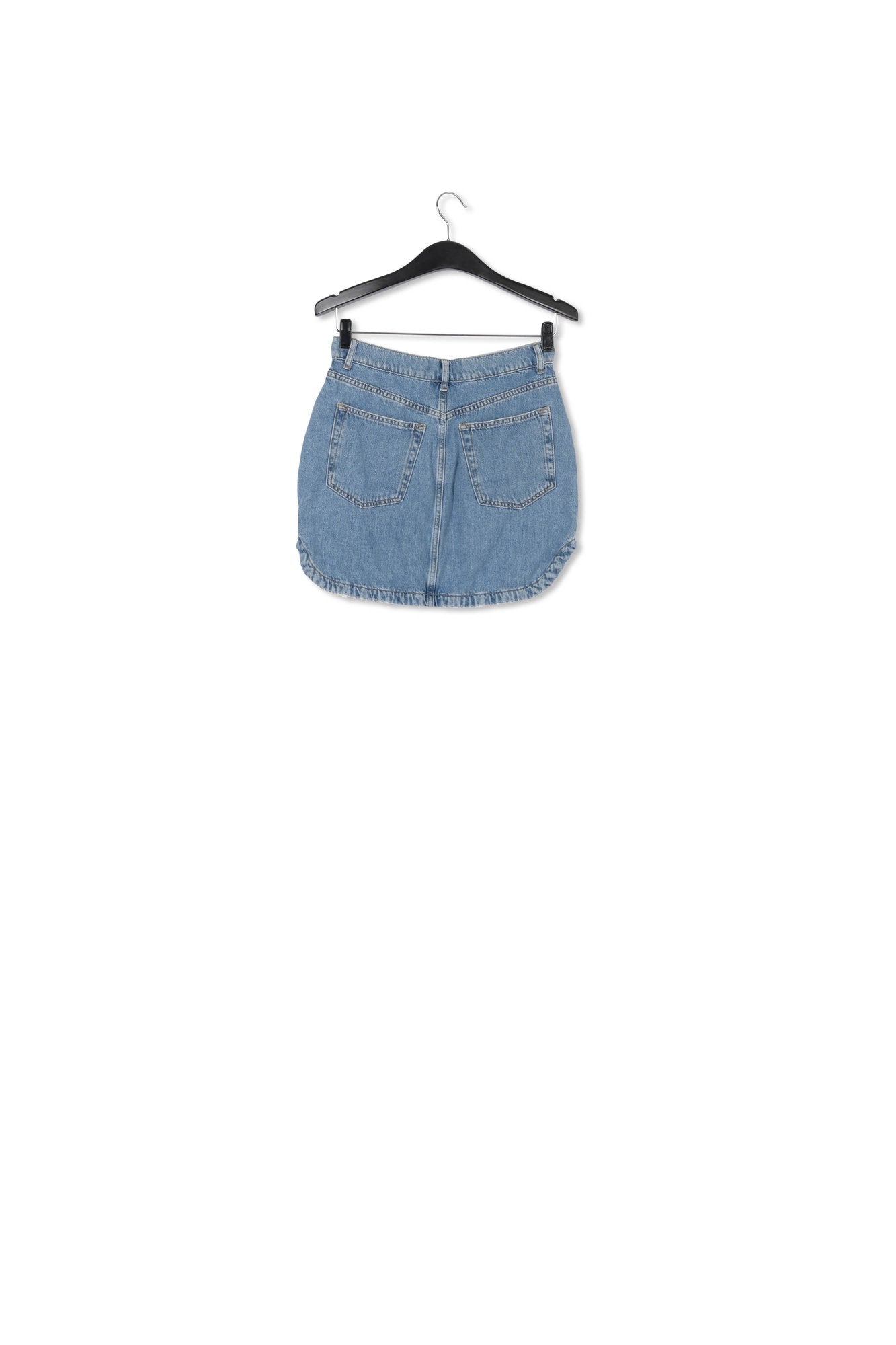 Blauwe mini-jeansrok RE—SSENTIEL | Essentiel second hand