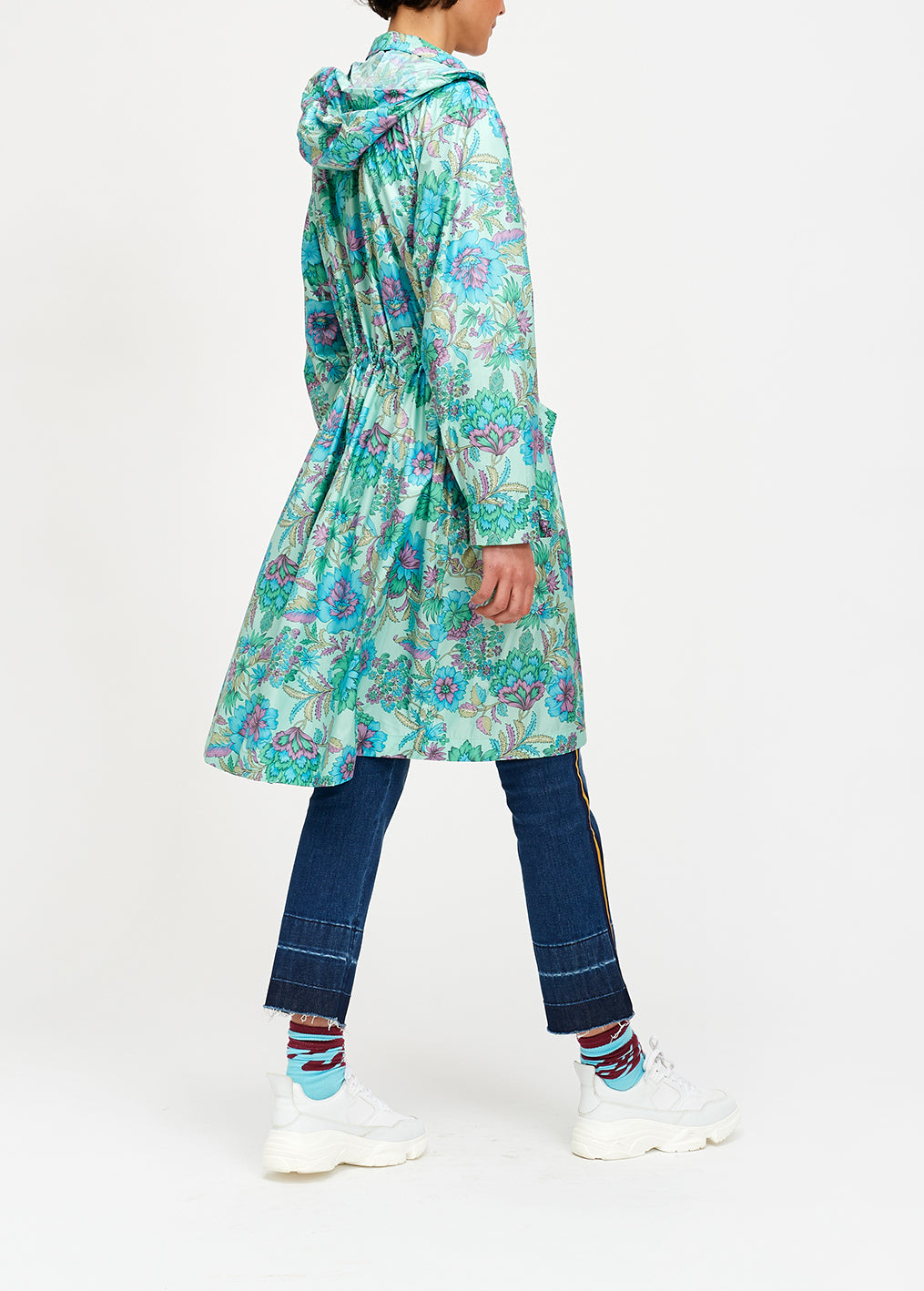 Yellow spring rain jacket RE—SSENTIEL | Essentiel second hand