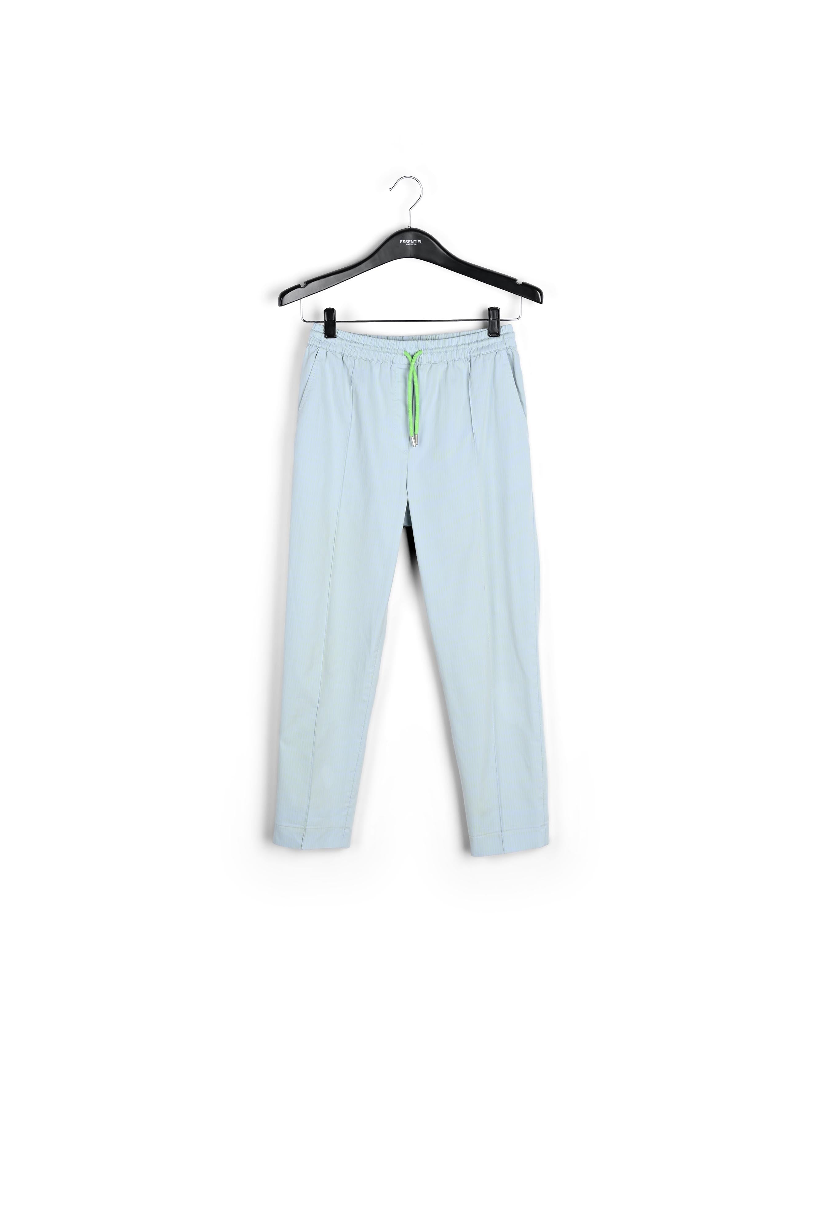 Pantalon tartan bleu clair RE—SSENTIEL | Essentiel second hand