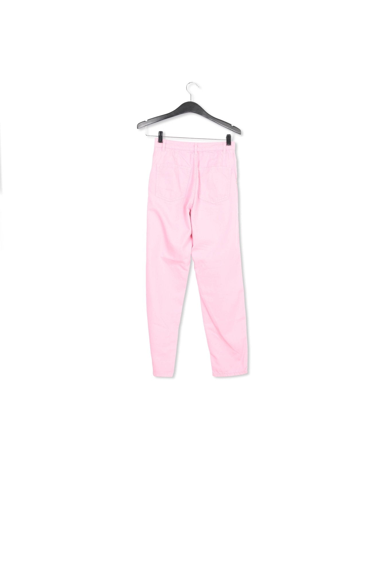 Light pink loose-fit denim pants RE—SSENTIEL | Essentiel second hand