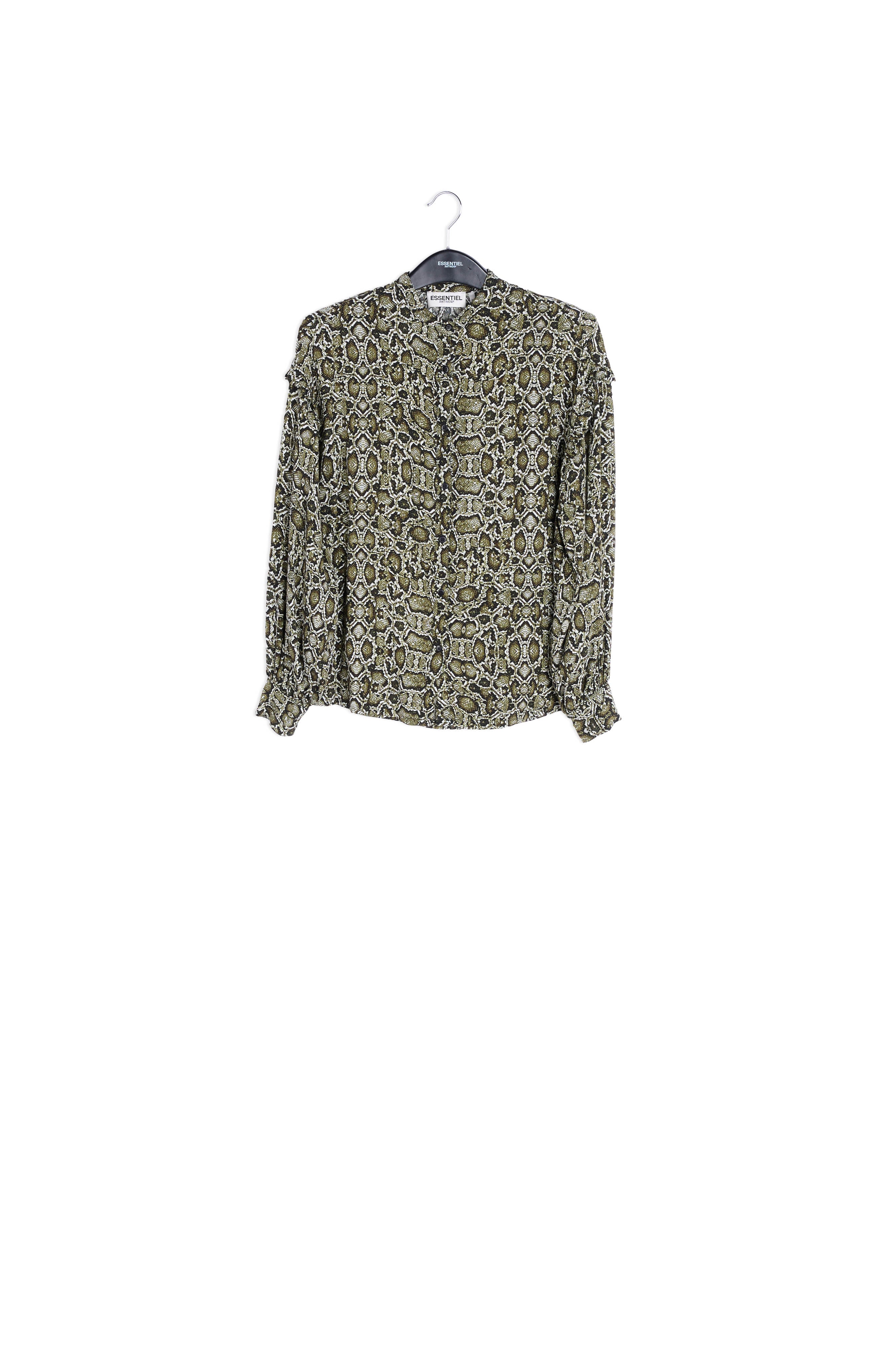 Oversized frilled shirt RE—SSENTIEL | Essentiel second hand
