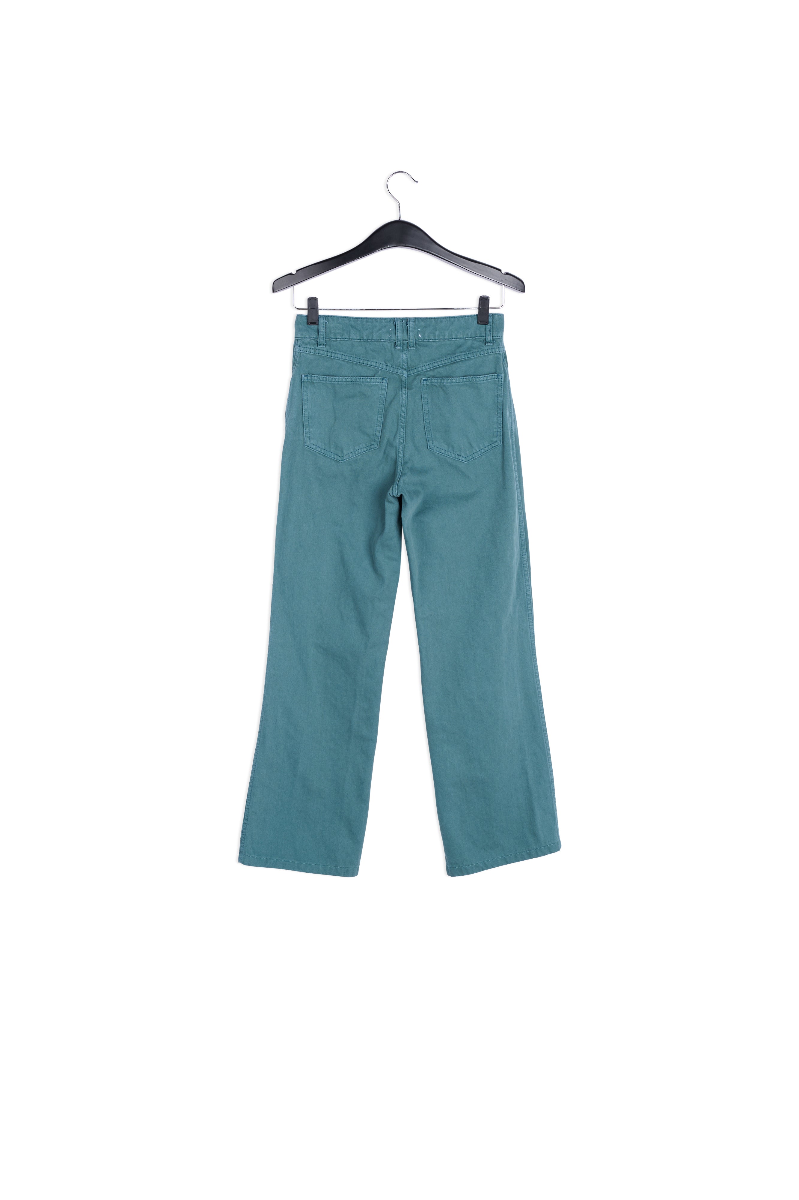 Bright blue flared-leg jeans RE—SSENTIEL | Essentiel second hand
