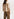 Gold metallic cable-knit sweater Faume - seconde main