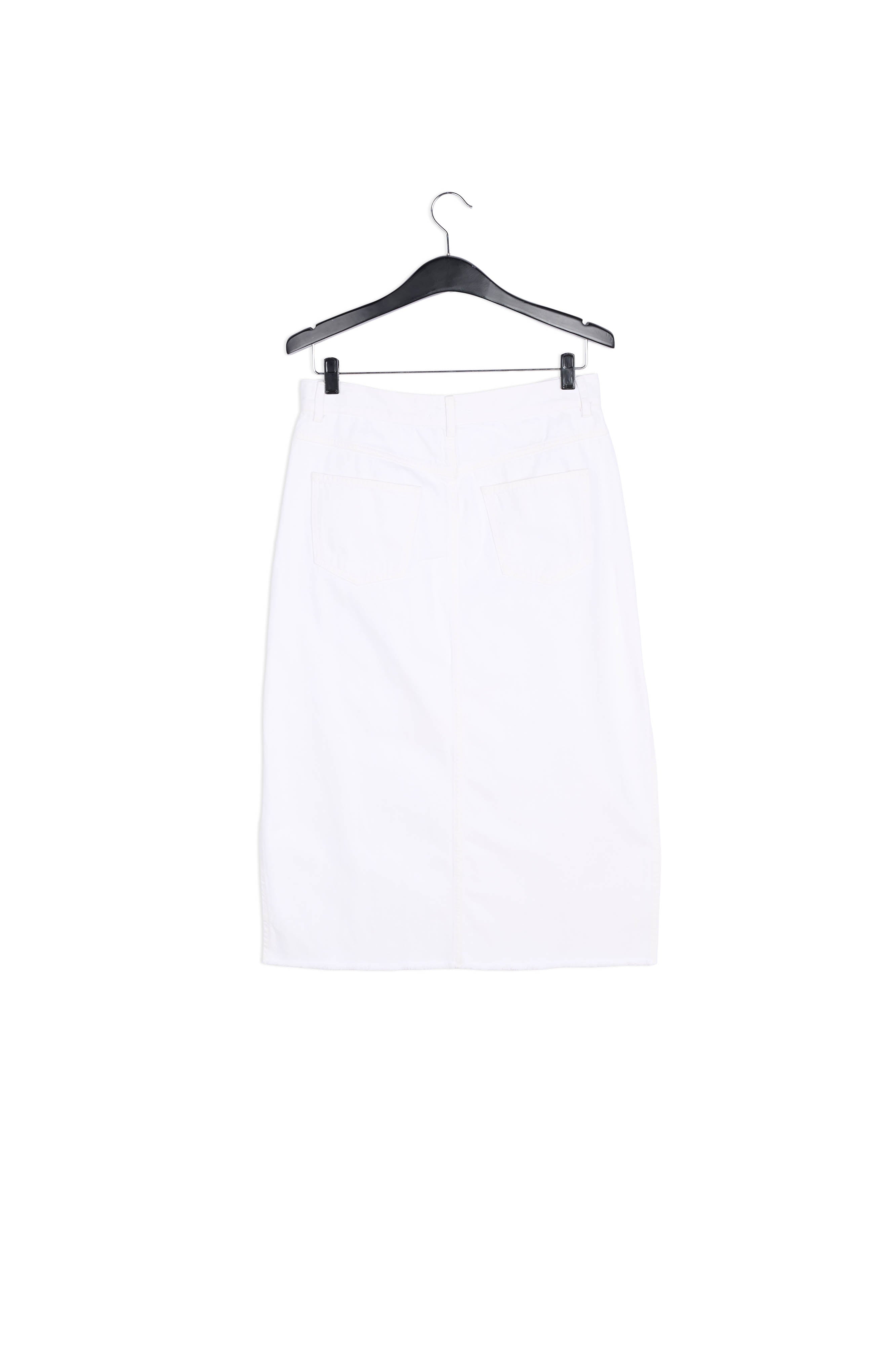 Off-white denim pencil skirt RE—SSENTIEL | Essentiel second hand