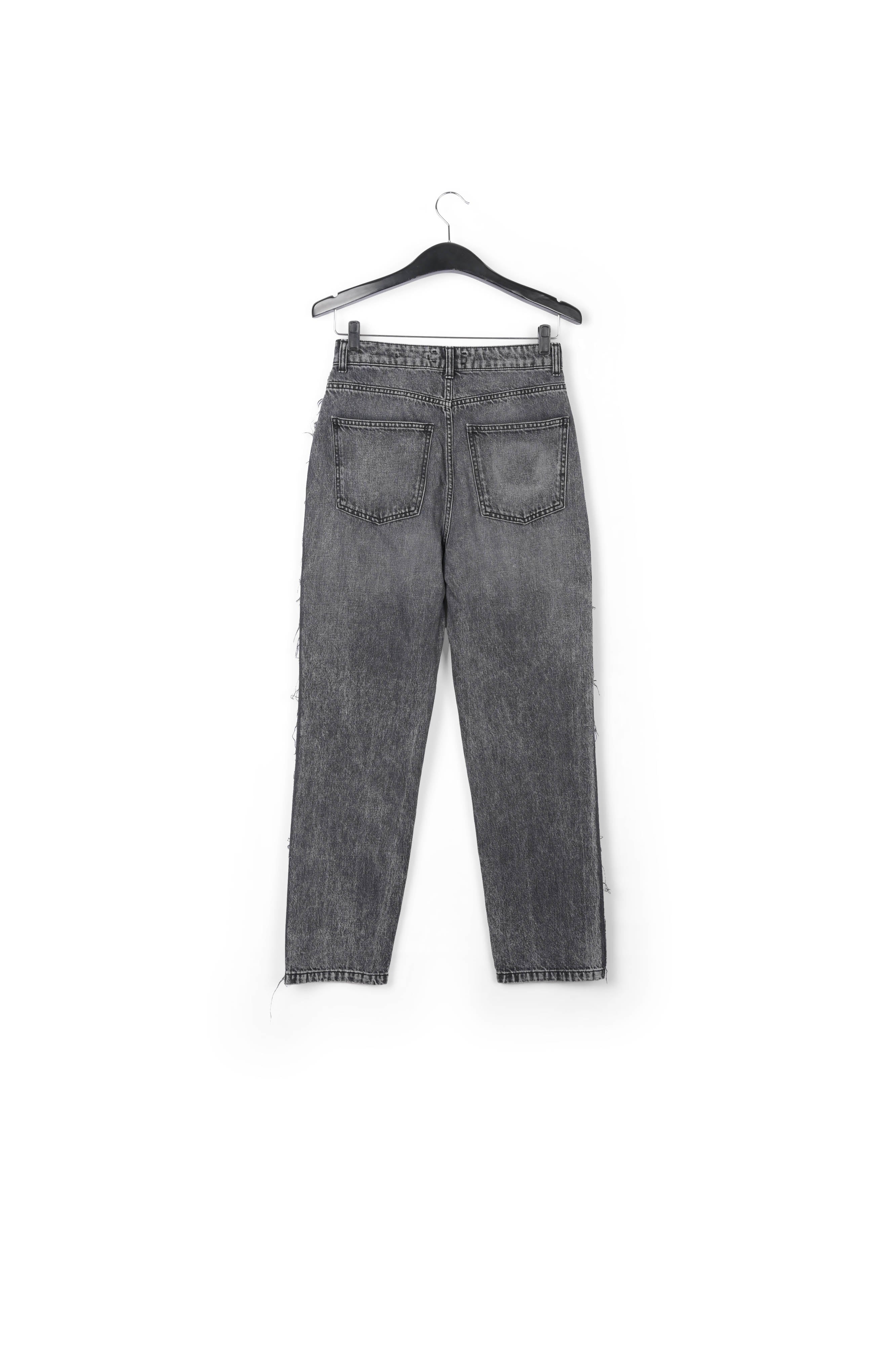 Dark grey straight leg jeans RE—SSENTIEL | Essentiel second hand