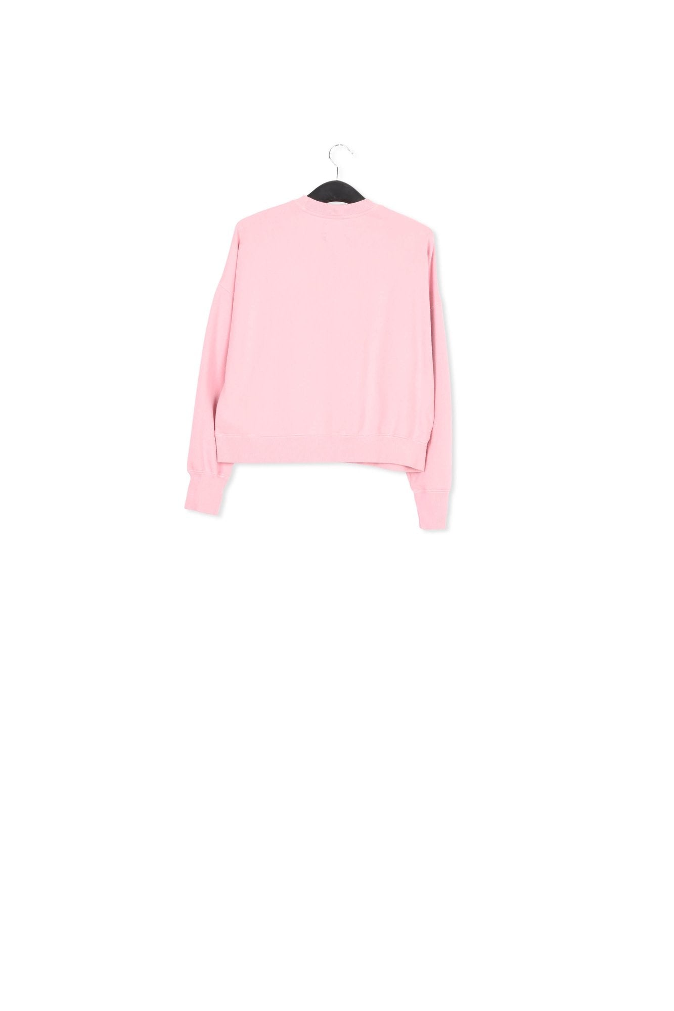 Vintage pink organic cotton sweatshirt with sequin and bead embroideries RE—SSENTIEL | Essentiel second hand