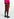 Black and red floral pencil skirt Faume - seconde main