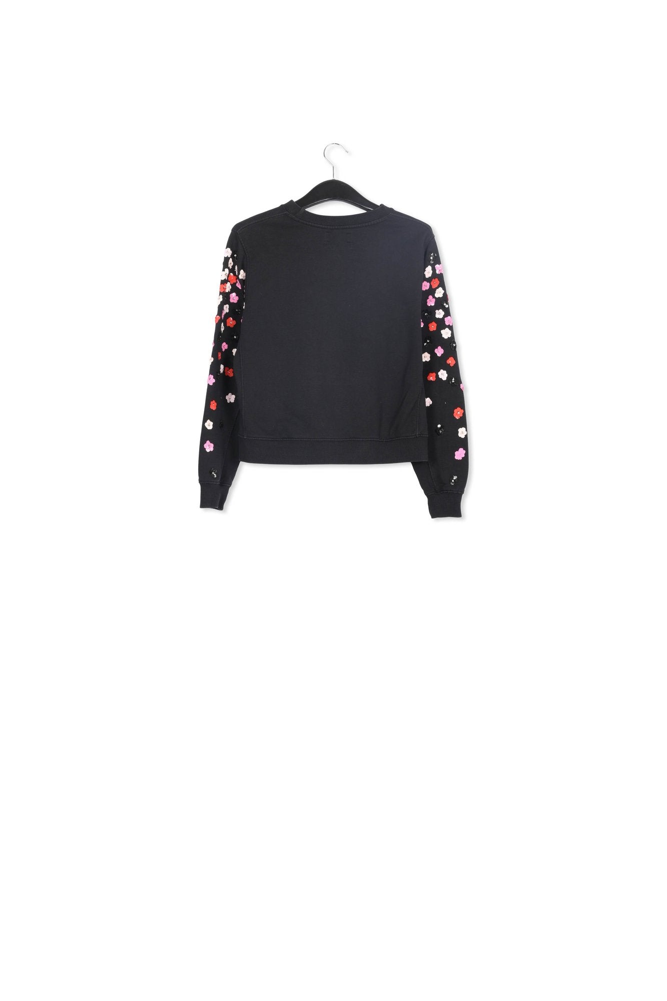 Sweat noir à  paillettes multicolores RE—SSENTIEL | Essentiel second hand