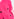 Neon pink sleeveless mohair-blend cardigan Faume - seconde main