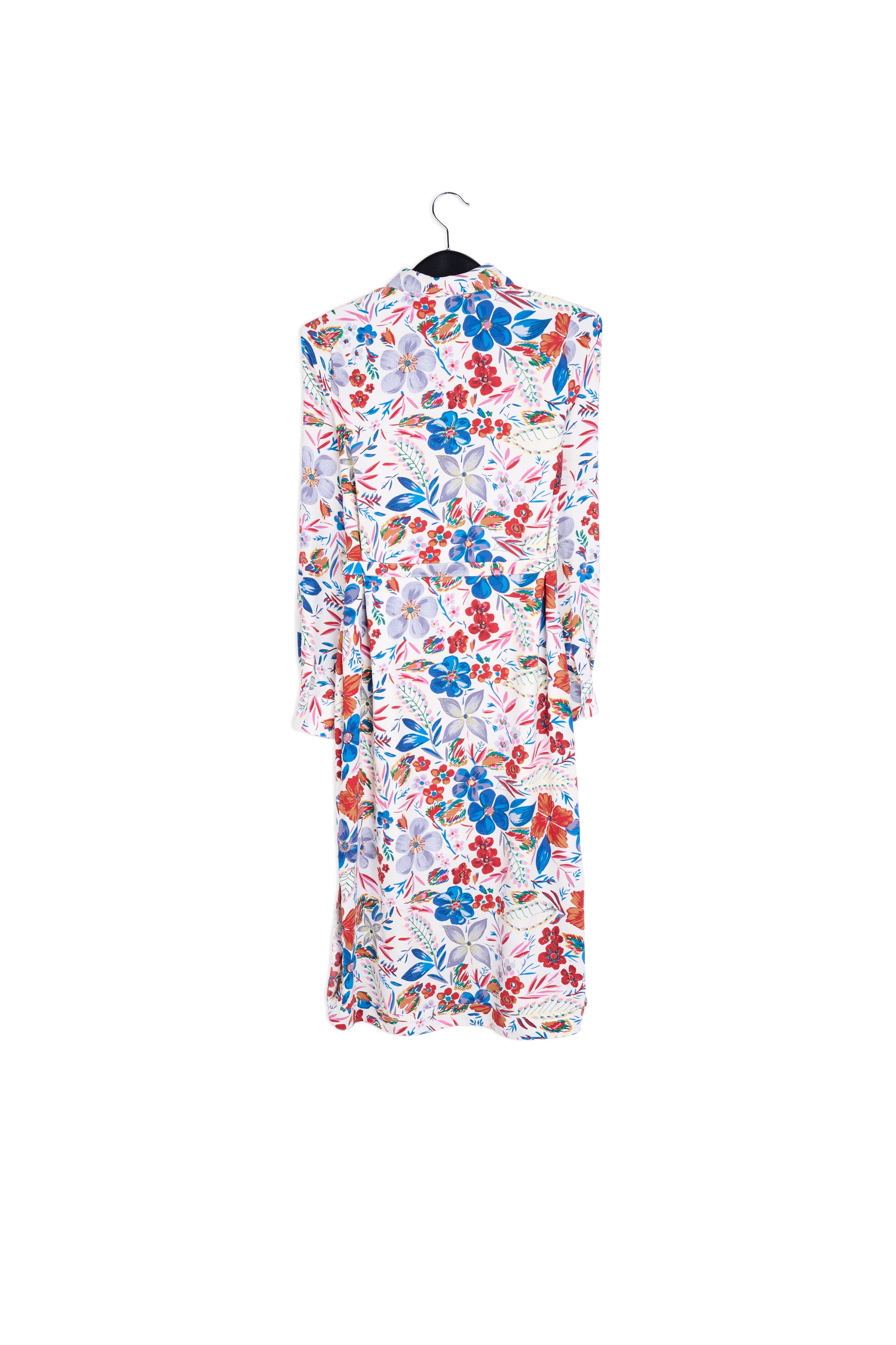 Off-white floral shirt dress RE—SSENTIEL | Essentiel second hand