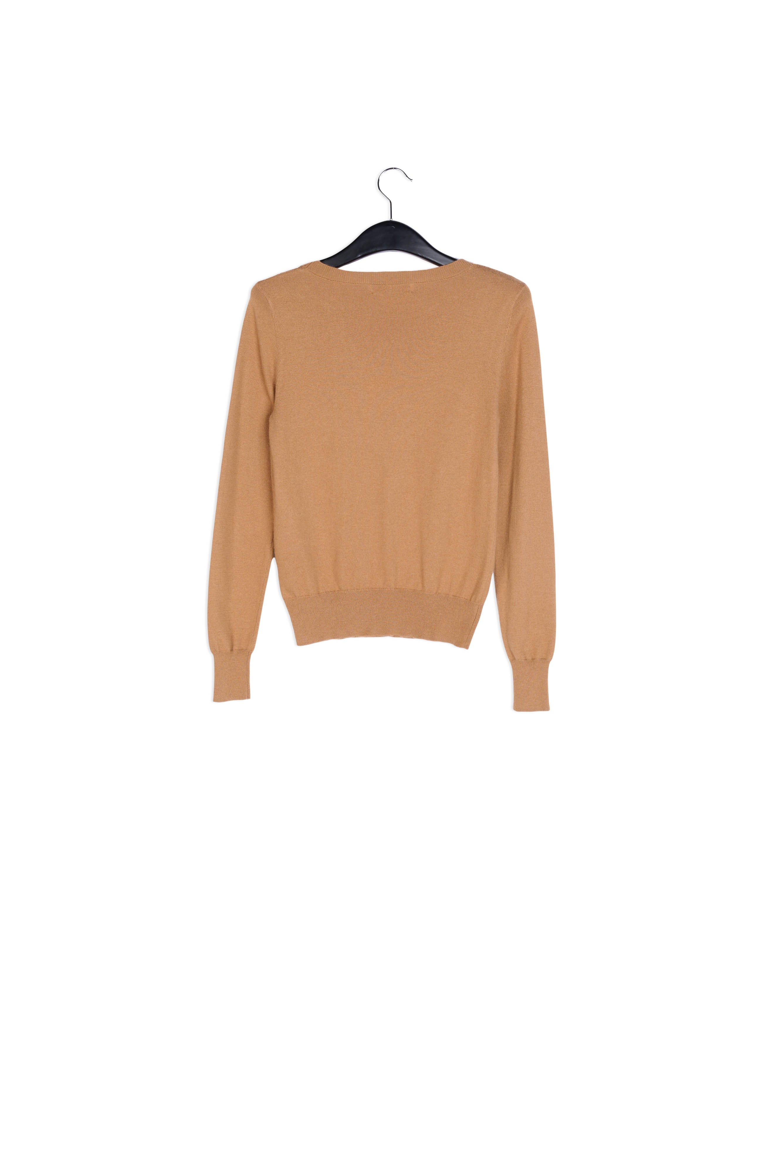 Light brown sweater with bow RE—SSENTIEL | Essentiel second hand