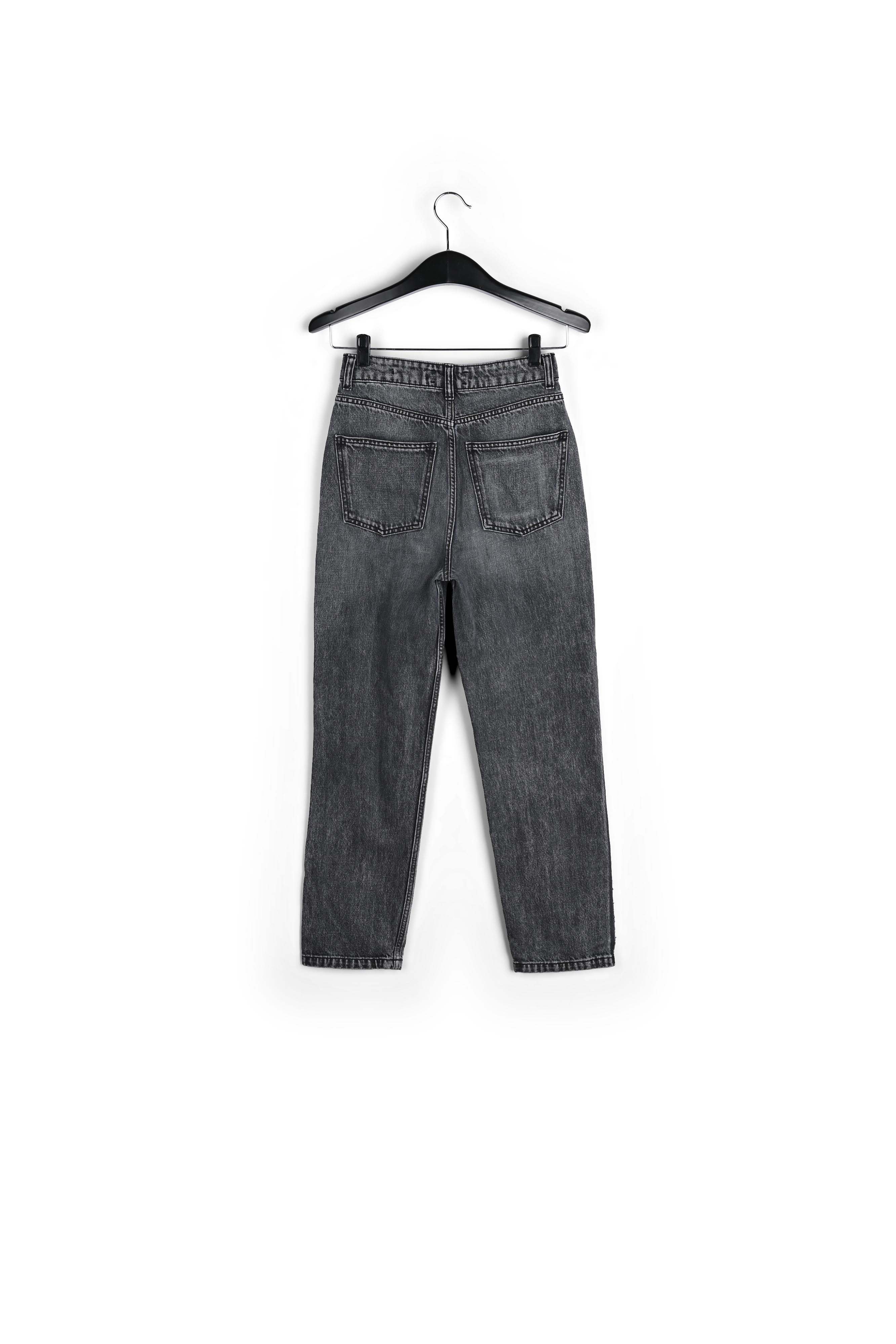 Jean gris foncé aux jambes droites RE—SSENTIEL | Essentiel second hand