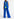 Blauwe blazer zonder mouwen Faume - seconde main