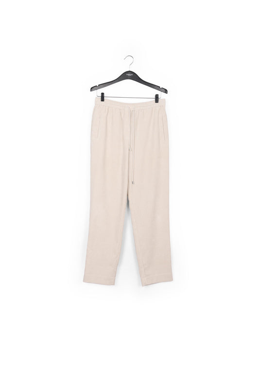 Off-white tapered corduroy pants RE—SSENTIEL | Essentiel second hand