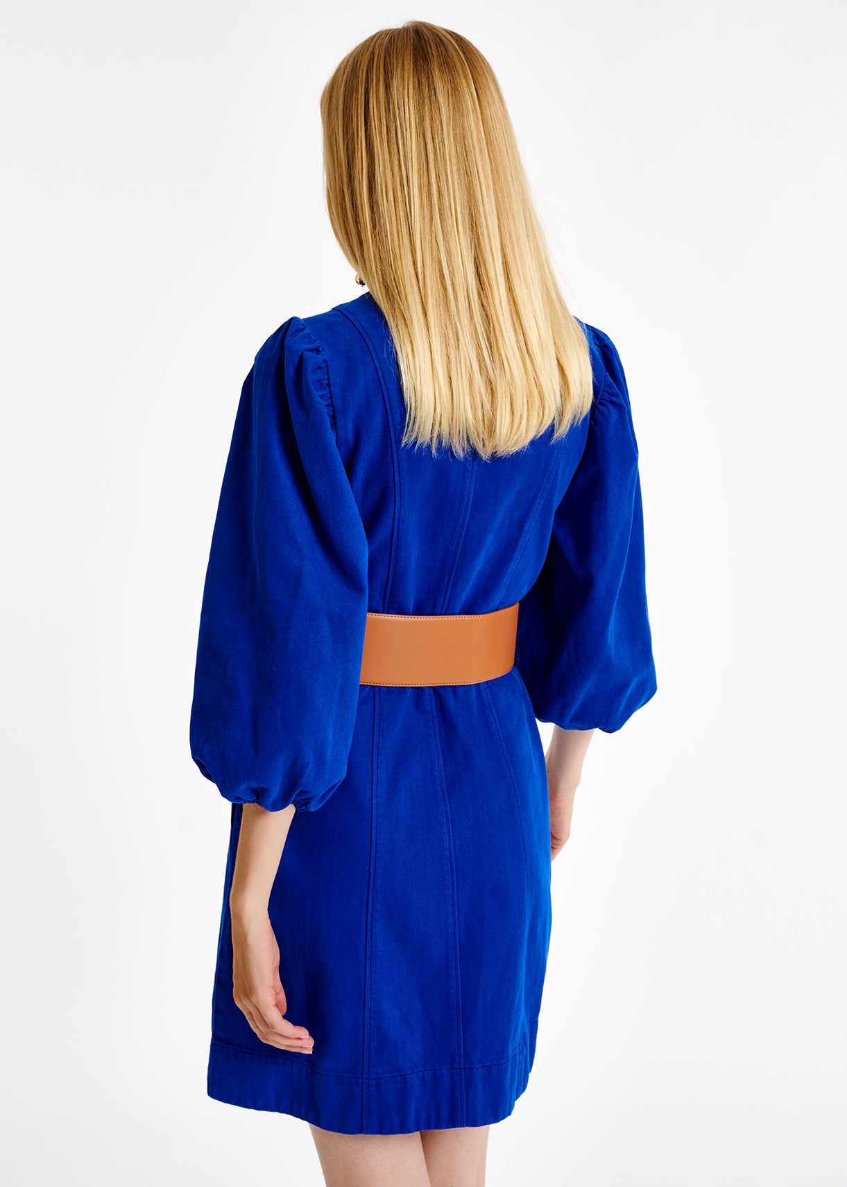 Blue denim mini dress RE—SSENTIEL | Essentiel second hand