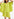 Top oversize en cloqué vert citron Faume - seconde main