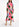 Light pink, pink and blue maxi-dress with graphic print Faume - seconde main