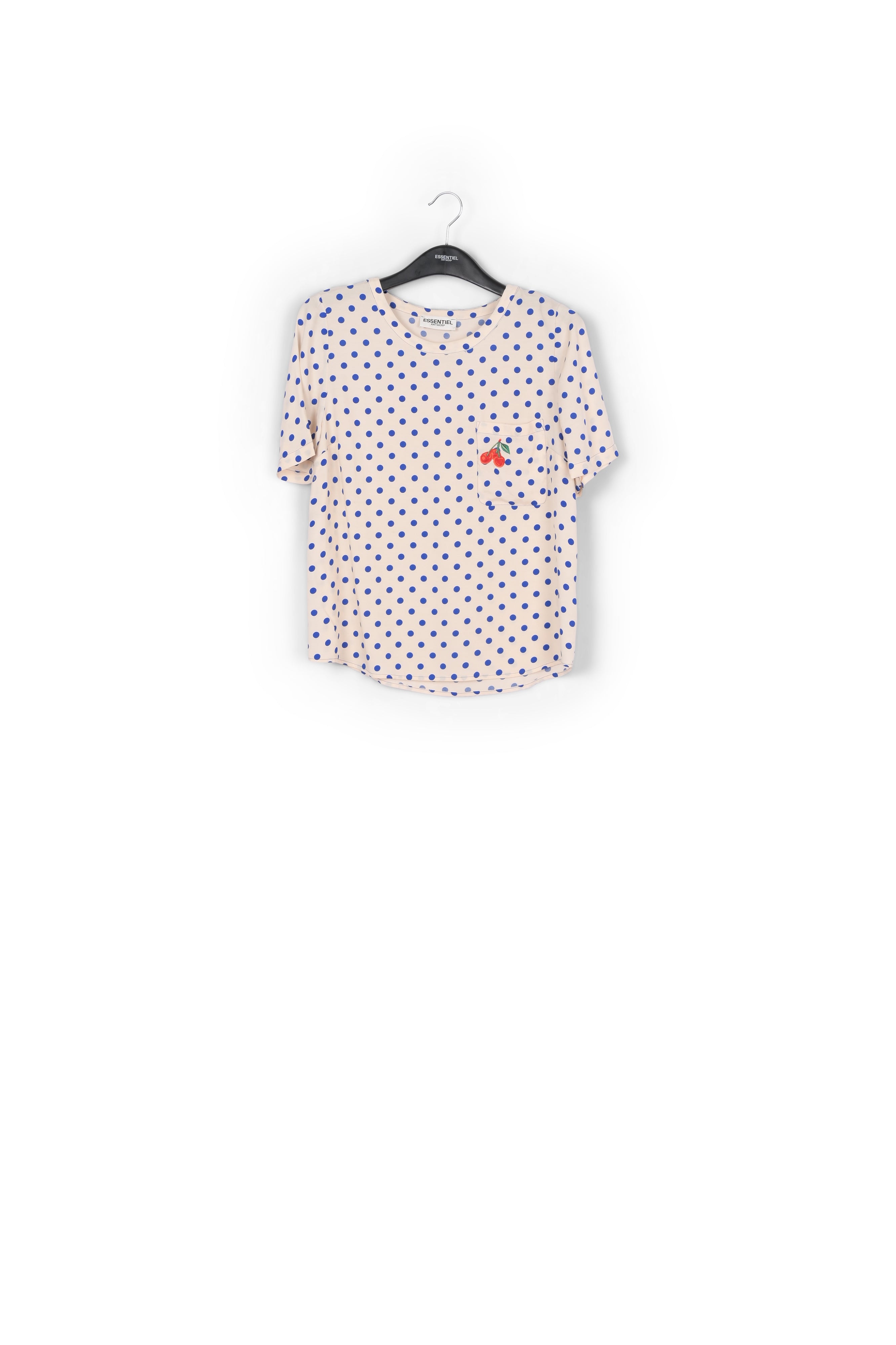 Polkadot summer top in viscose RE—SSENTIEL | Essentiel second hand