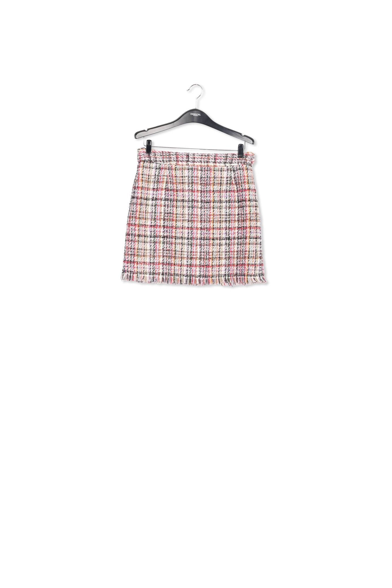 Multicolor tweed mini skirt RE—SSENTIEL | Essentiel second hand