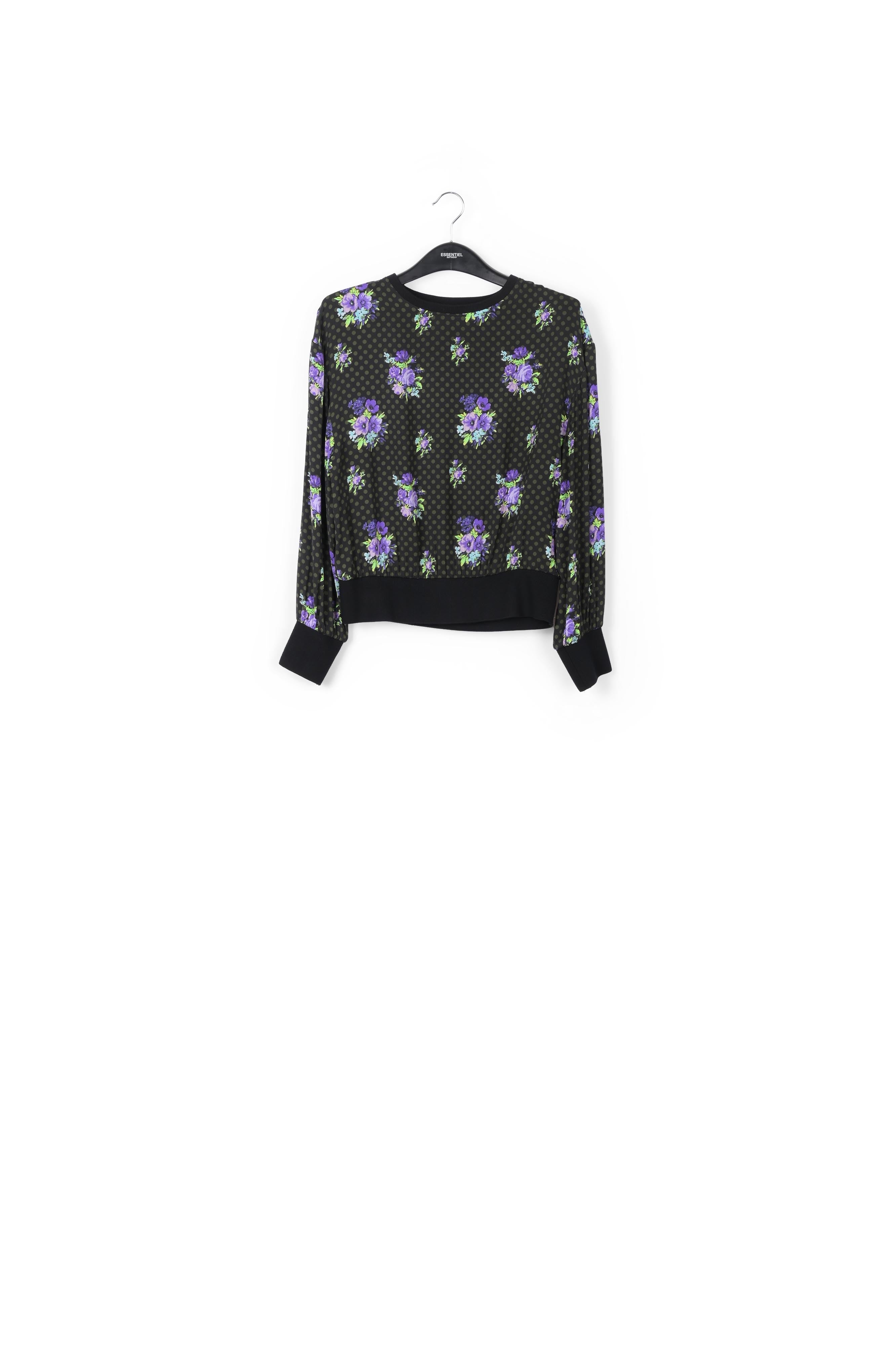 Top fleuri à pois RE—SSENTIEL | Essentiel second hand