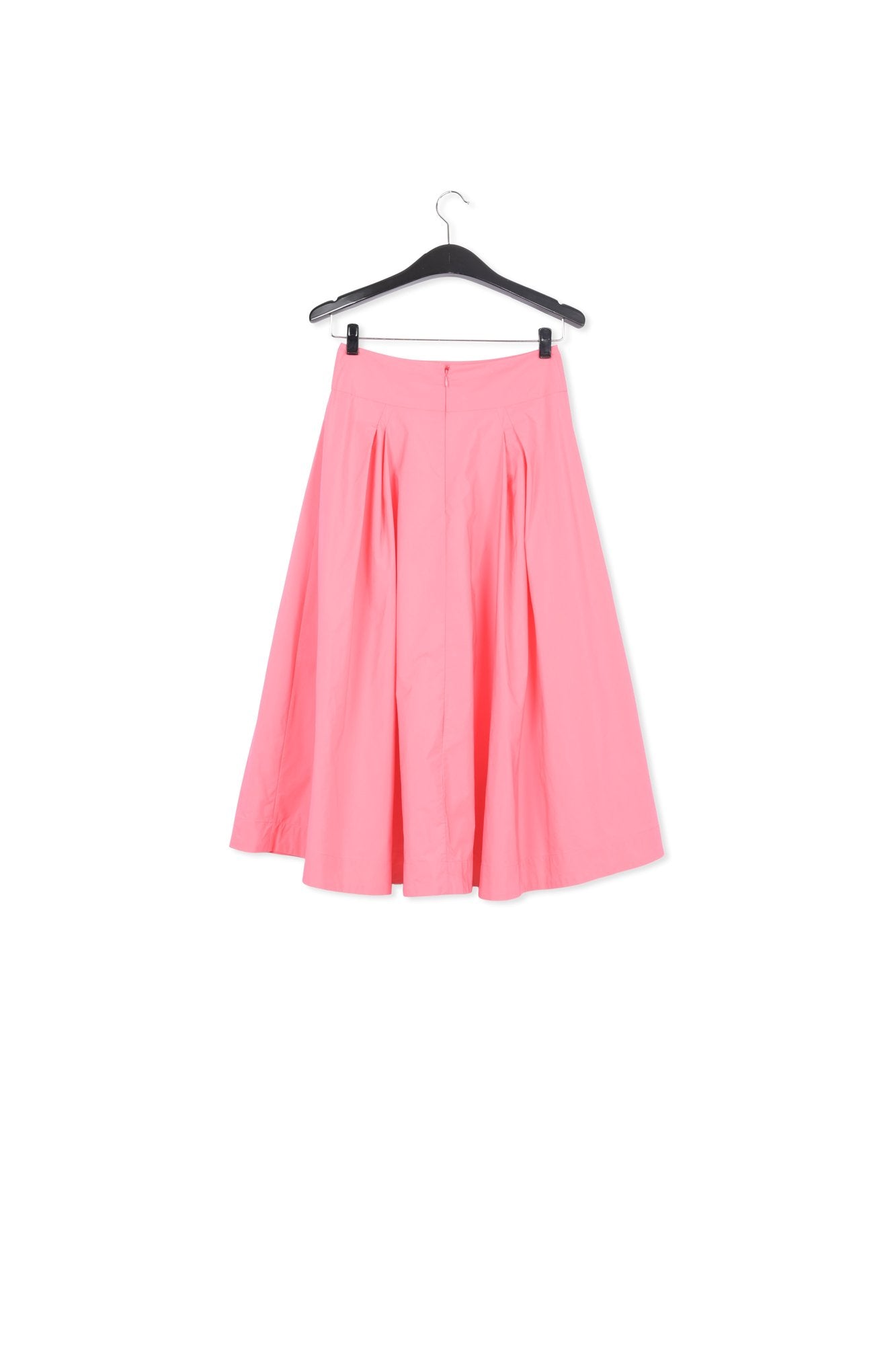 Pink pleated midi skirt RE—SSENTIEL | Essentiel second hand