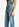 Jean boyfriend bleu à rivets Faume - seconde main