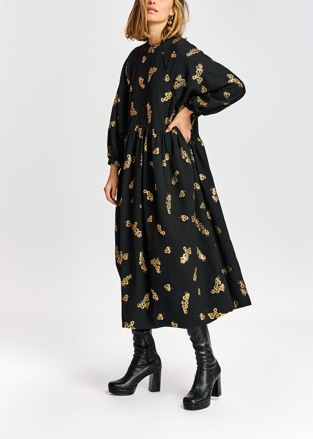 Aerostat oversized dress RE—SSENTIEL | Essentiel second hand