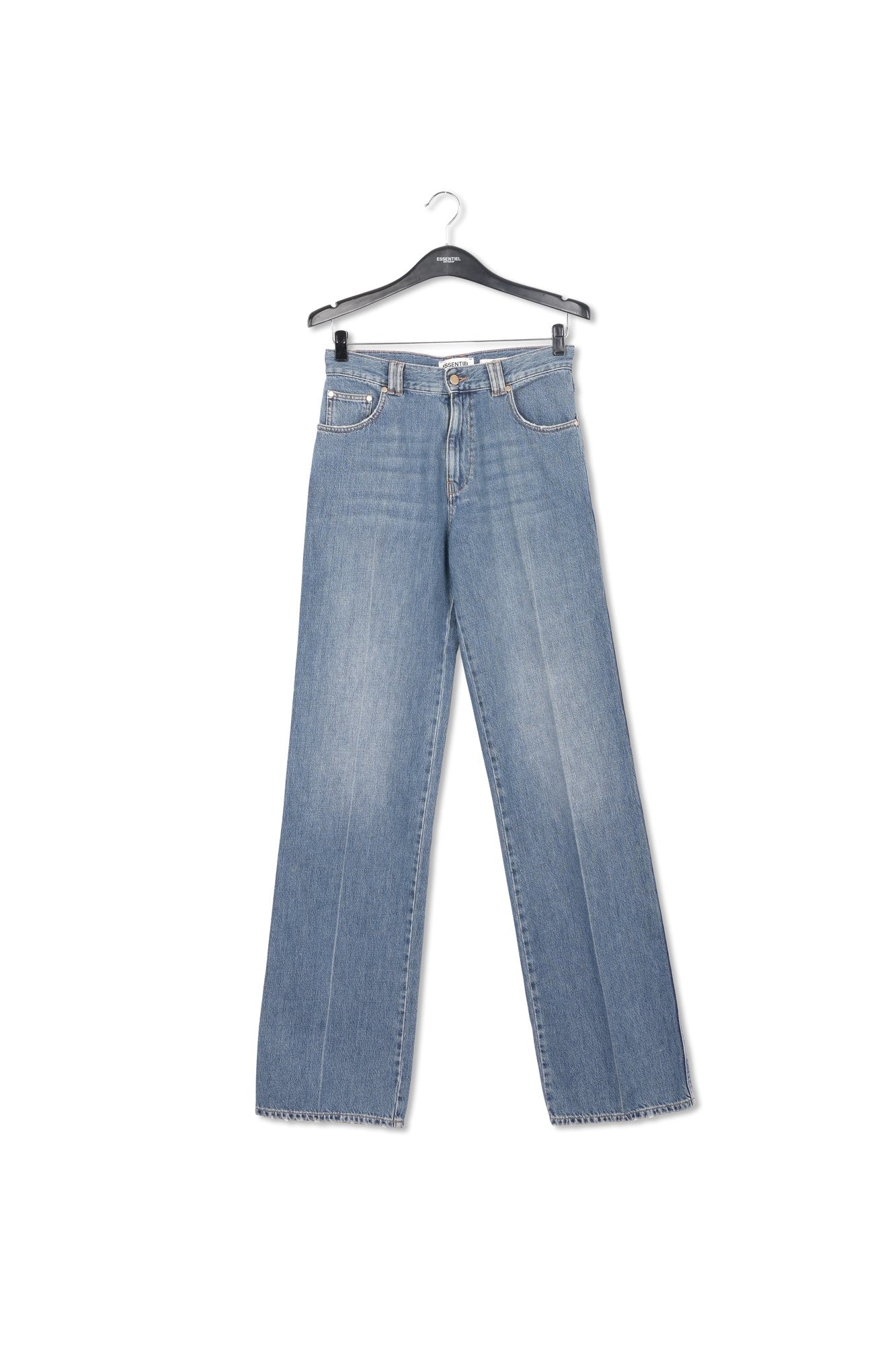 Blue Loose-fit denim jeans RE—SSENTIEL | Essentiel second hand
