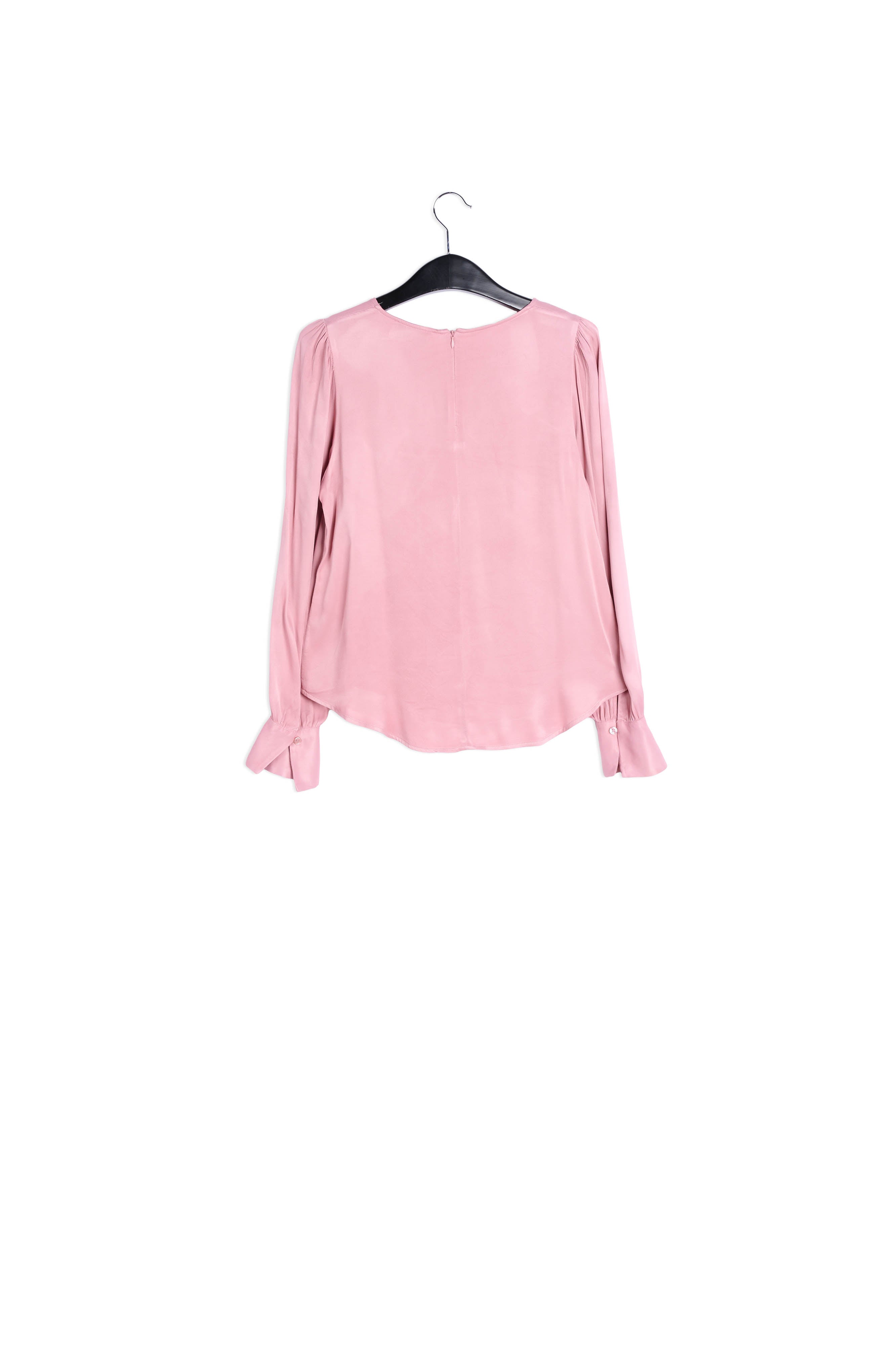Pink satin top RE—SSENTIEL | Essentiel second hand