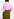 Pink cotton shirt with sequin and beaded embroideries Faume - seconde main
