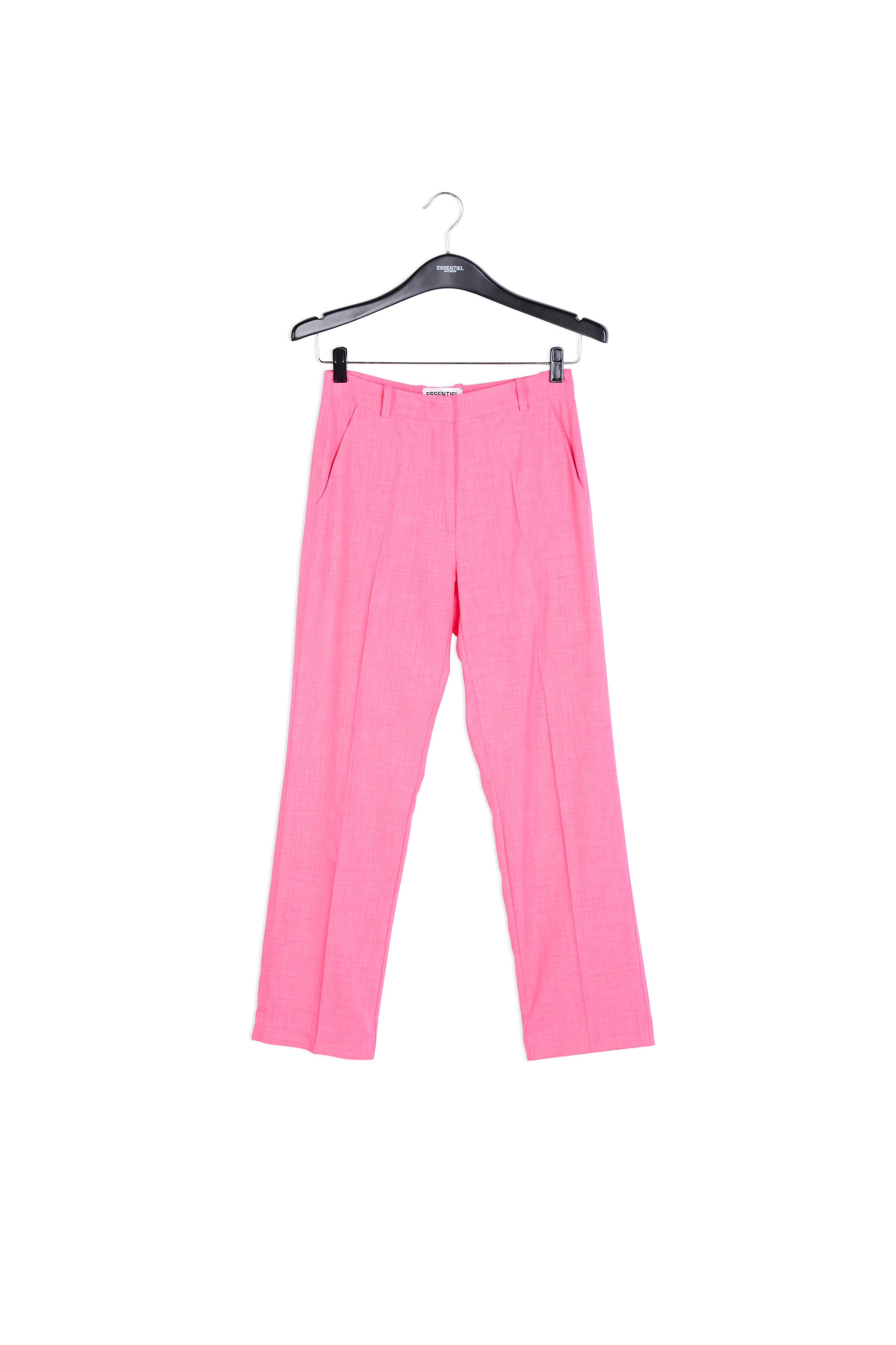 Geklede felroze broek RE—SSENTIEL | Essentiel second hand