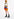 Colorful paint stroke print A-line mini skirt Faume - seconde main