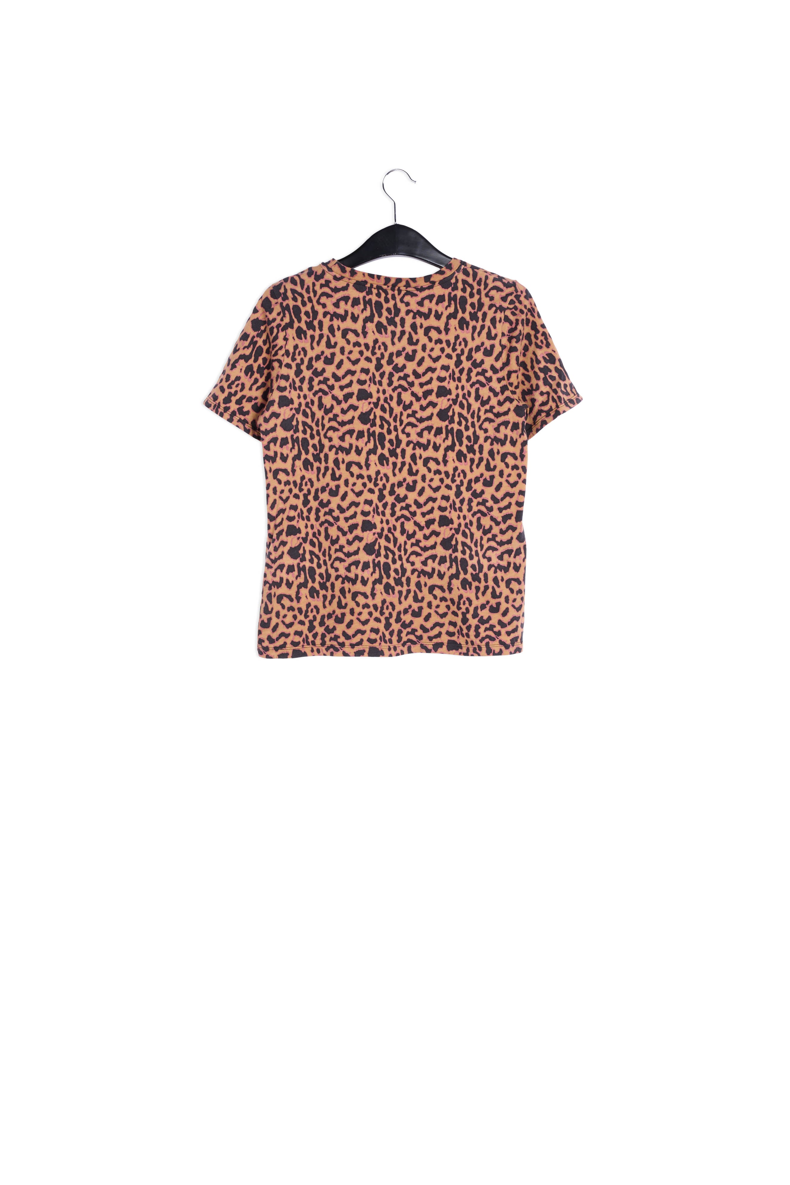 Embroidered leopard-print T-shirt RE—SSENTIEL | Essentiel second hand