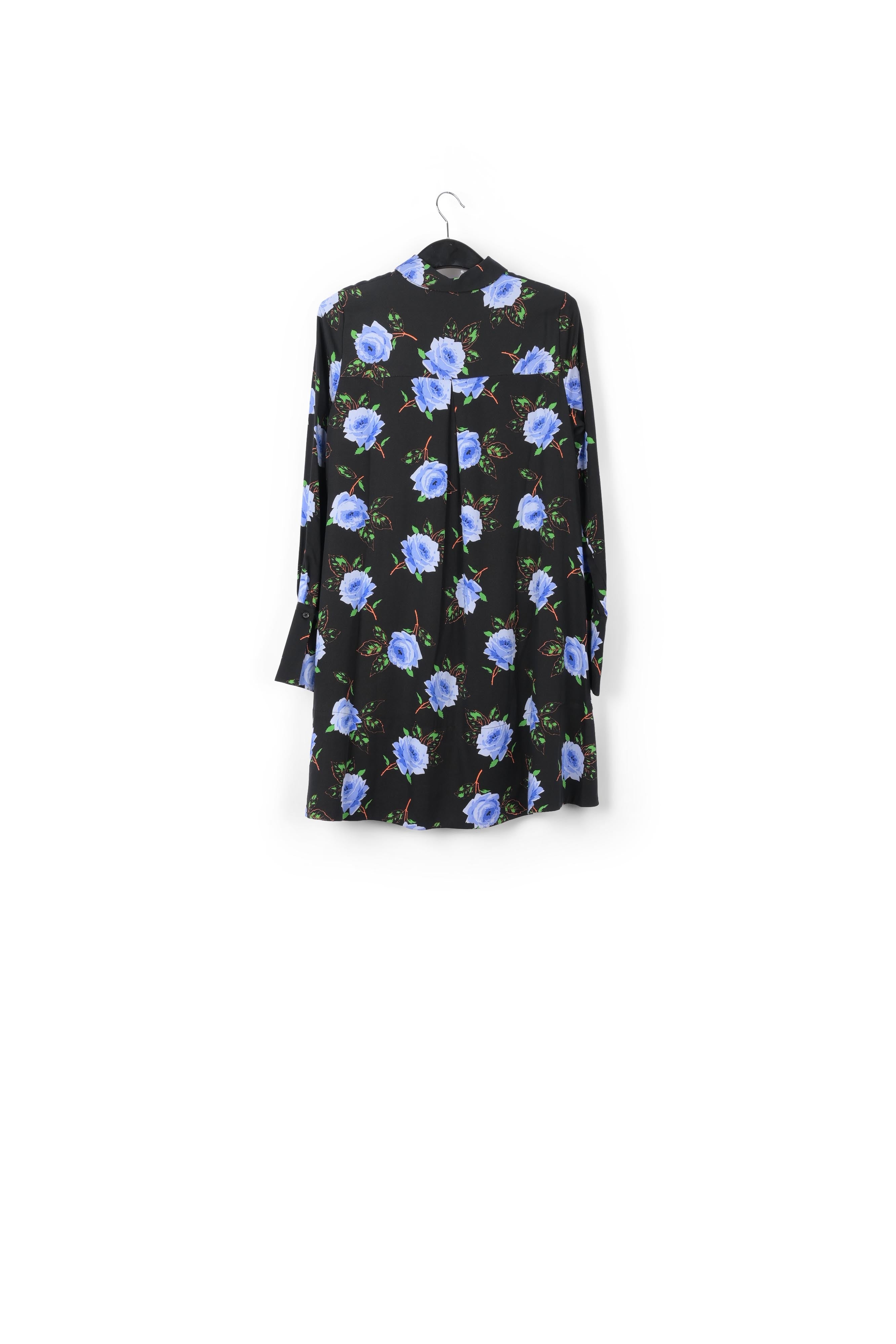 A-line dress with dark floral print RE—SSENTIEL | Essentiel second hand