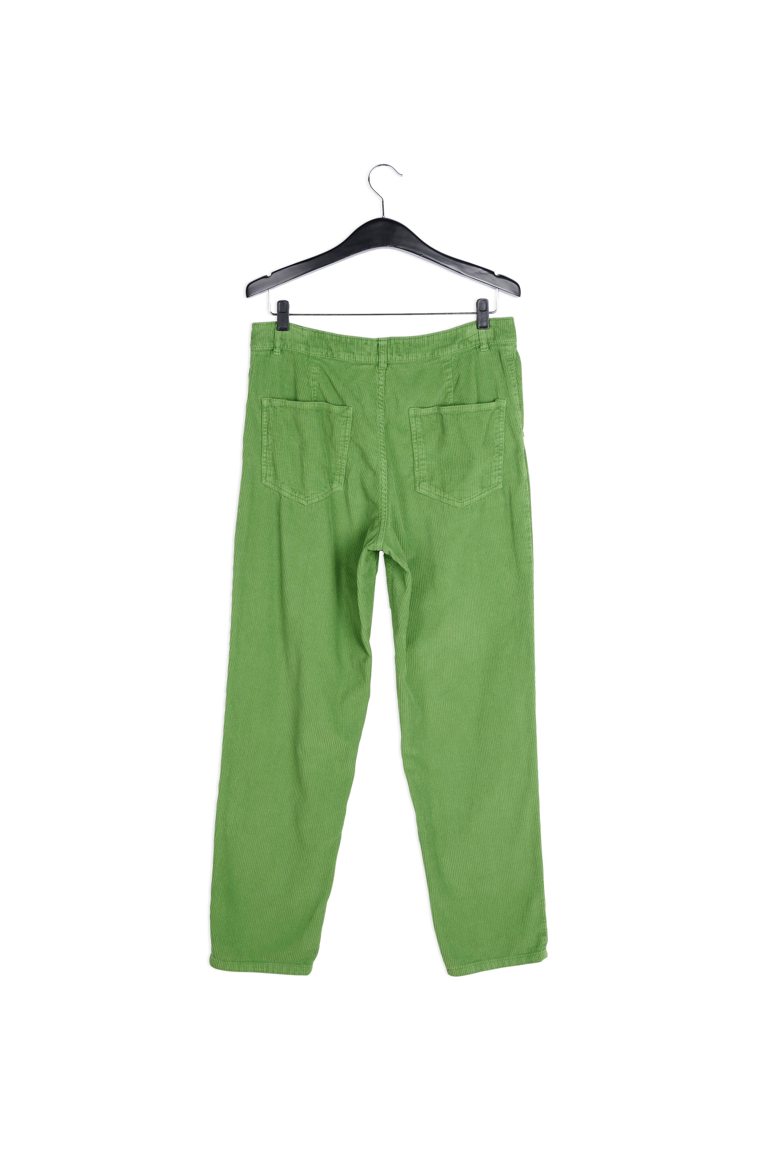 Off-white cotton-corduroy pants RE—SSENTIEL | Essentiel second hand