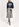 Grey houndstooth midi skirt Faume - seconde main