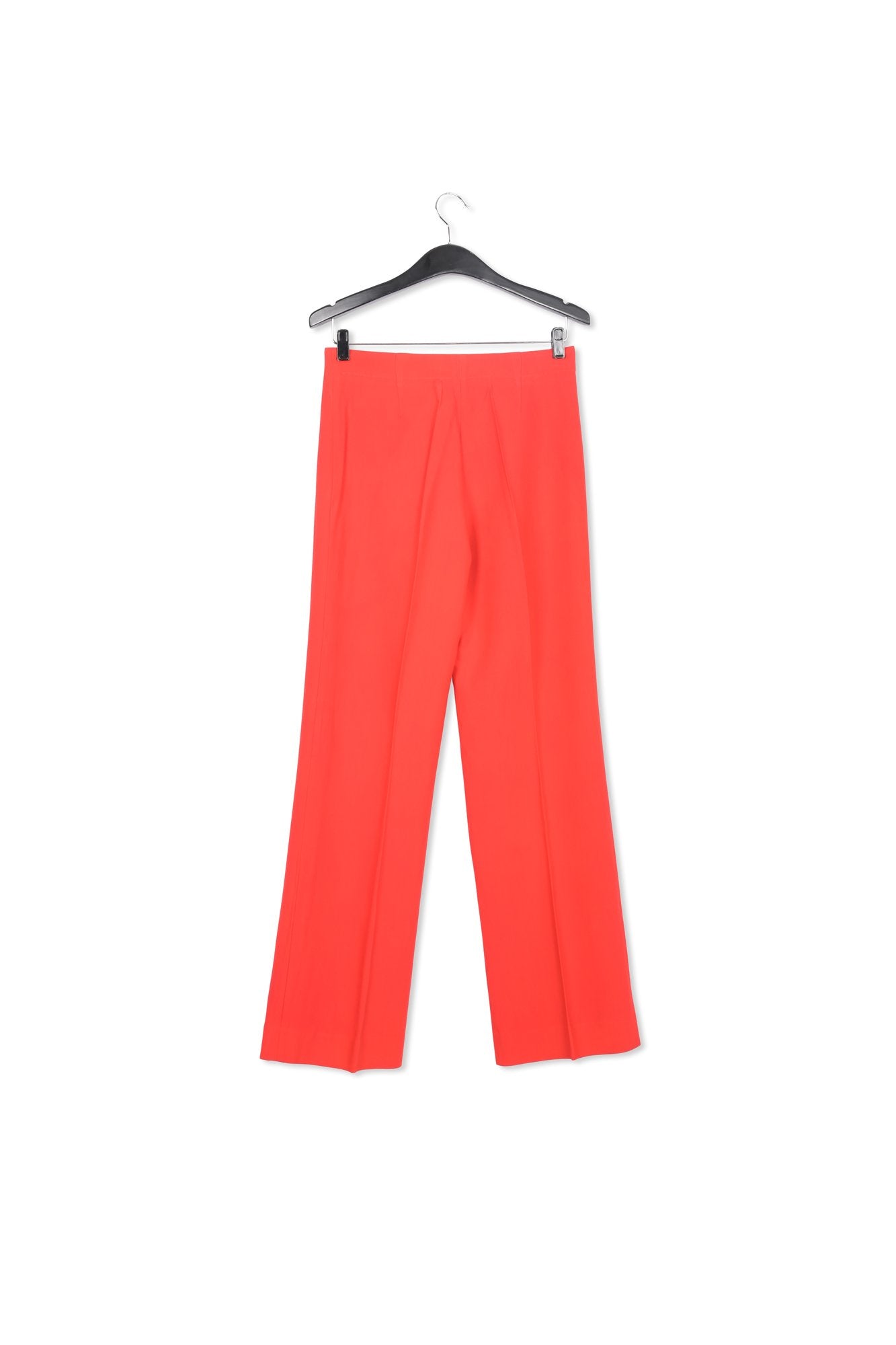 Red wide-leg high waist pants RE—SSENTIEL | Essentiel second hand