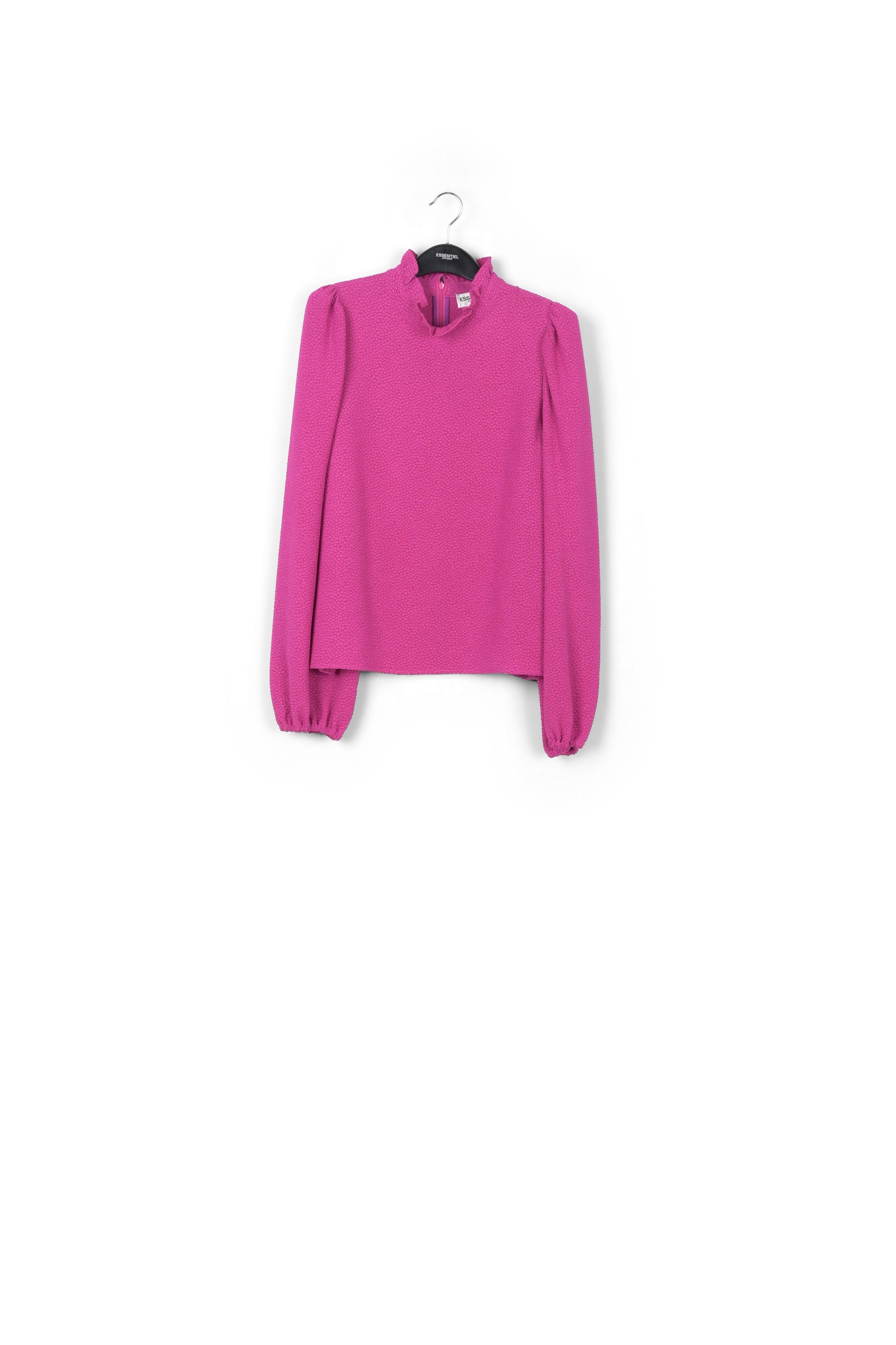 Top pourpre à col ruché RE—SSENTIEL | Essentiel second hand