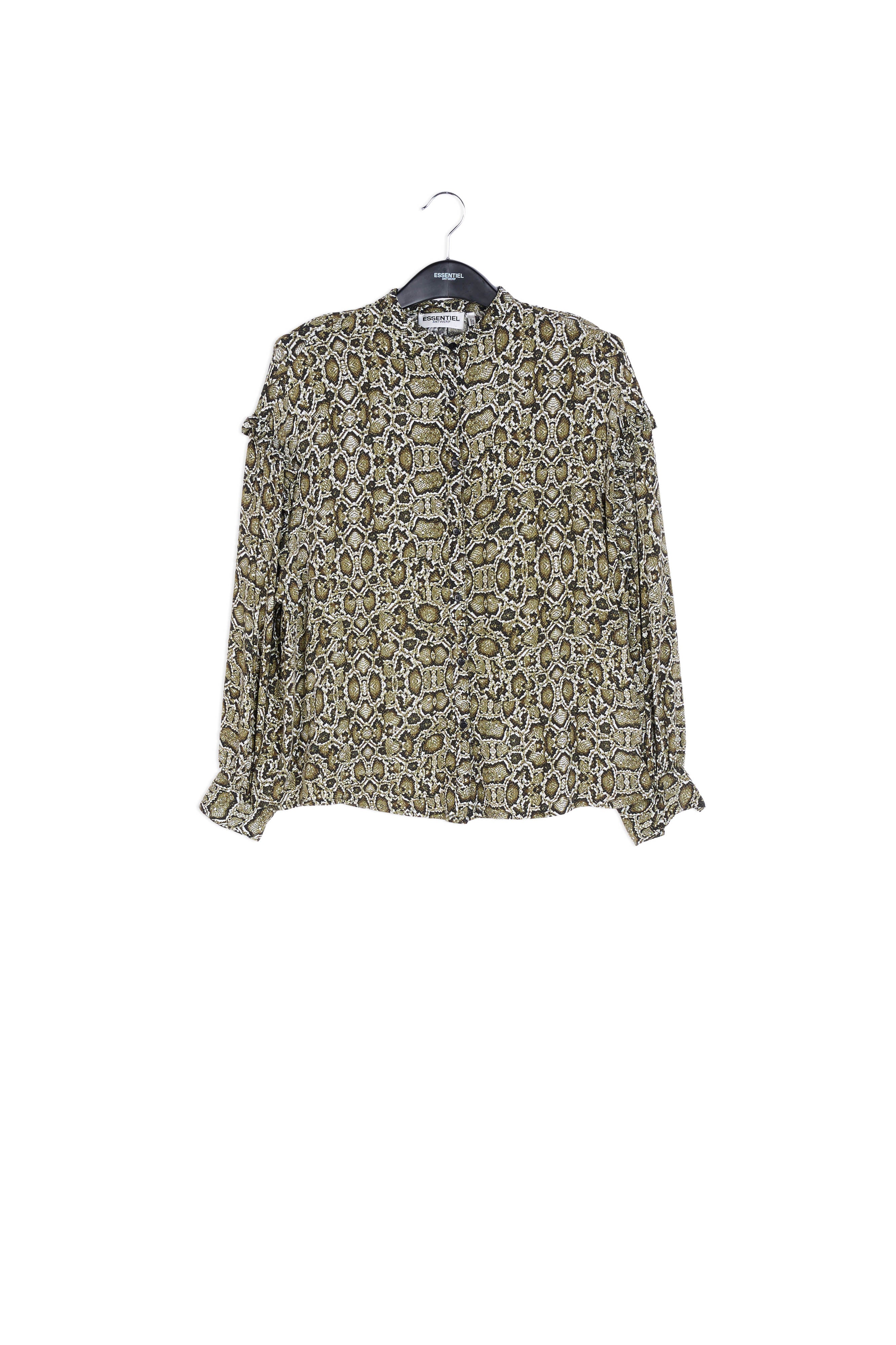 Oversized frilled shirt RE—SSENTIEL | Essentiel second hand