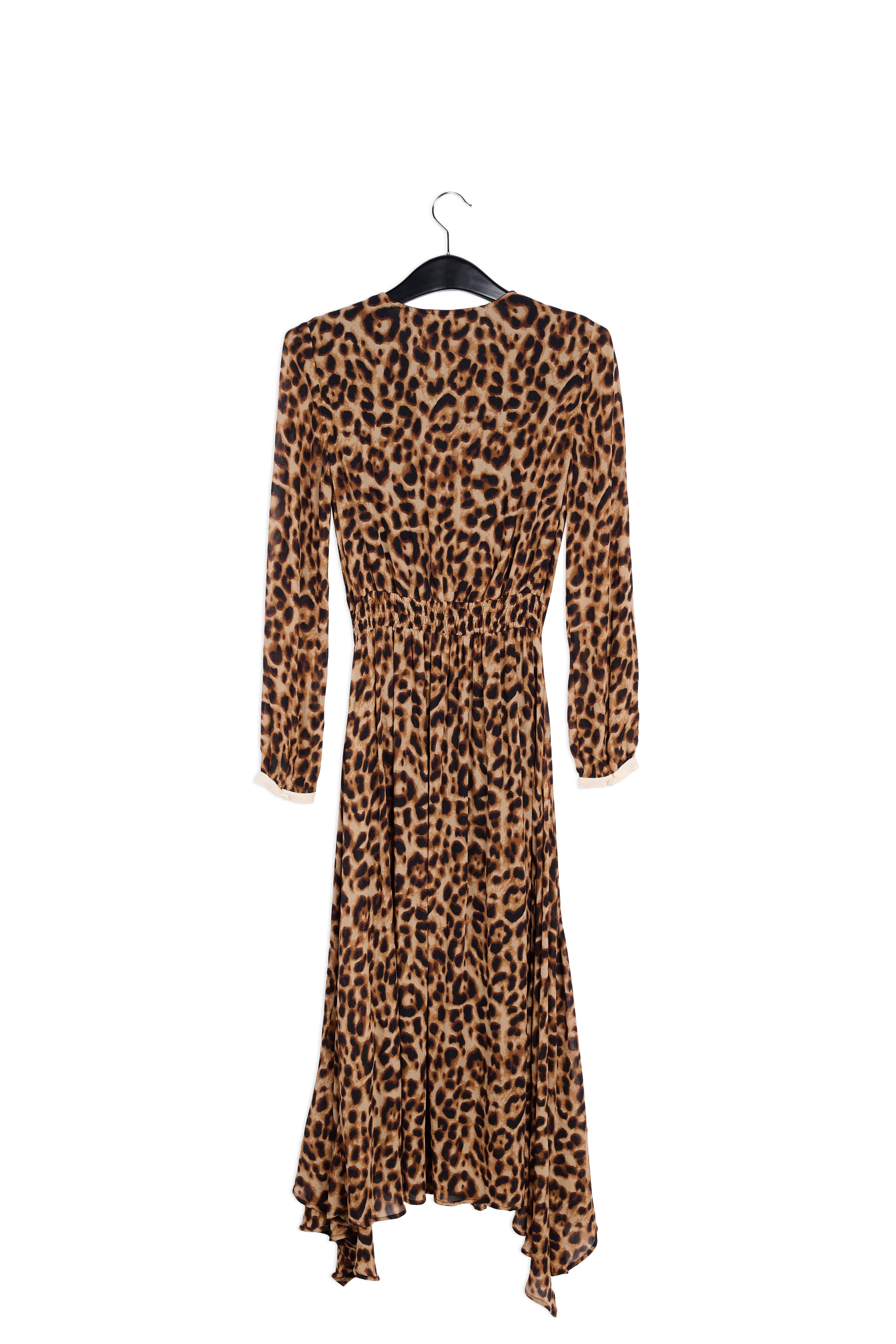 Midi-jurk met oneven zoom RE—SSENTIEL | Essentiel second hand