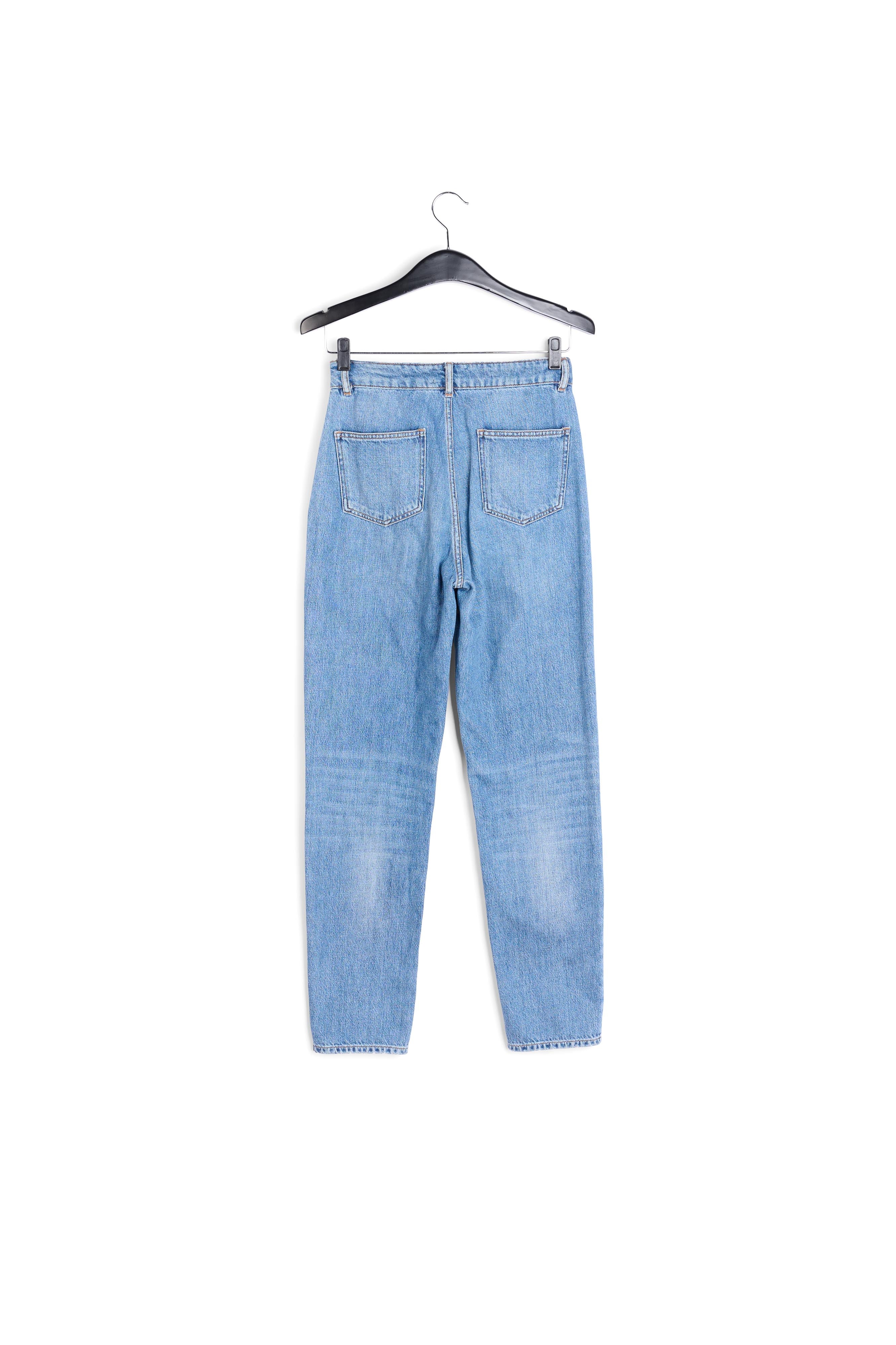 Jean bleu délavé à coupe ample RE—SSENTIEL | Essentiel second hand