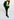 Dark green single-breasted blazer Faume - seconde main