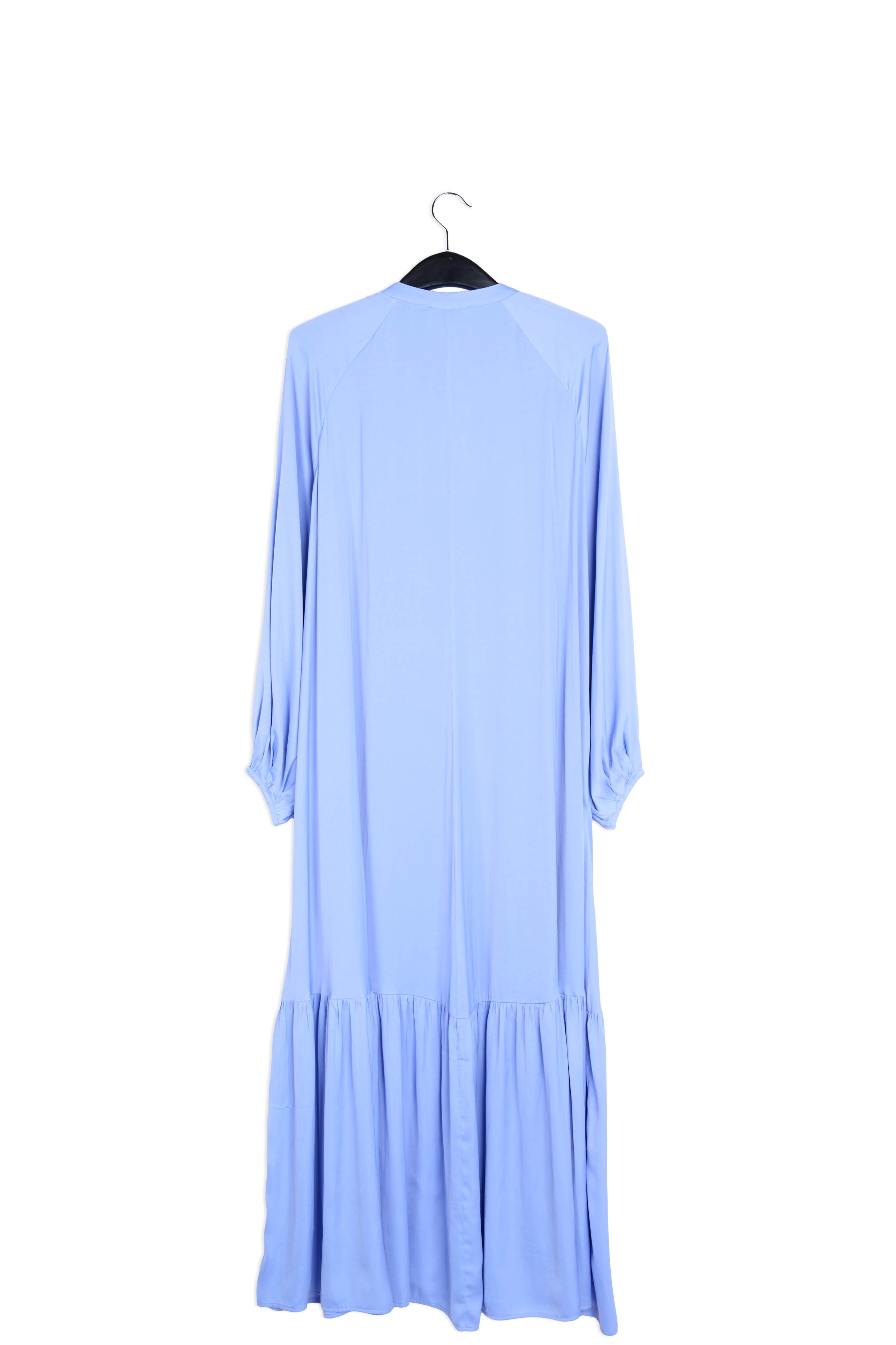 Blue long-sleeved maxi dress RE—SSENTIEL | Essentiel second hand
