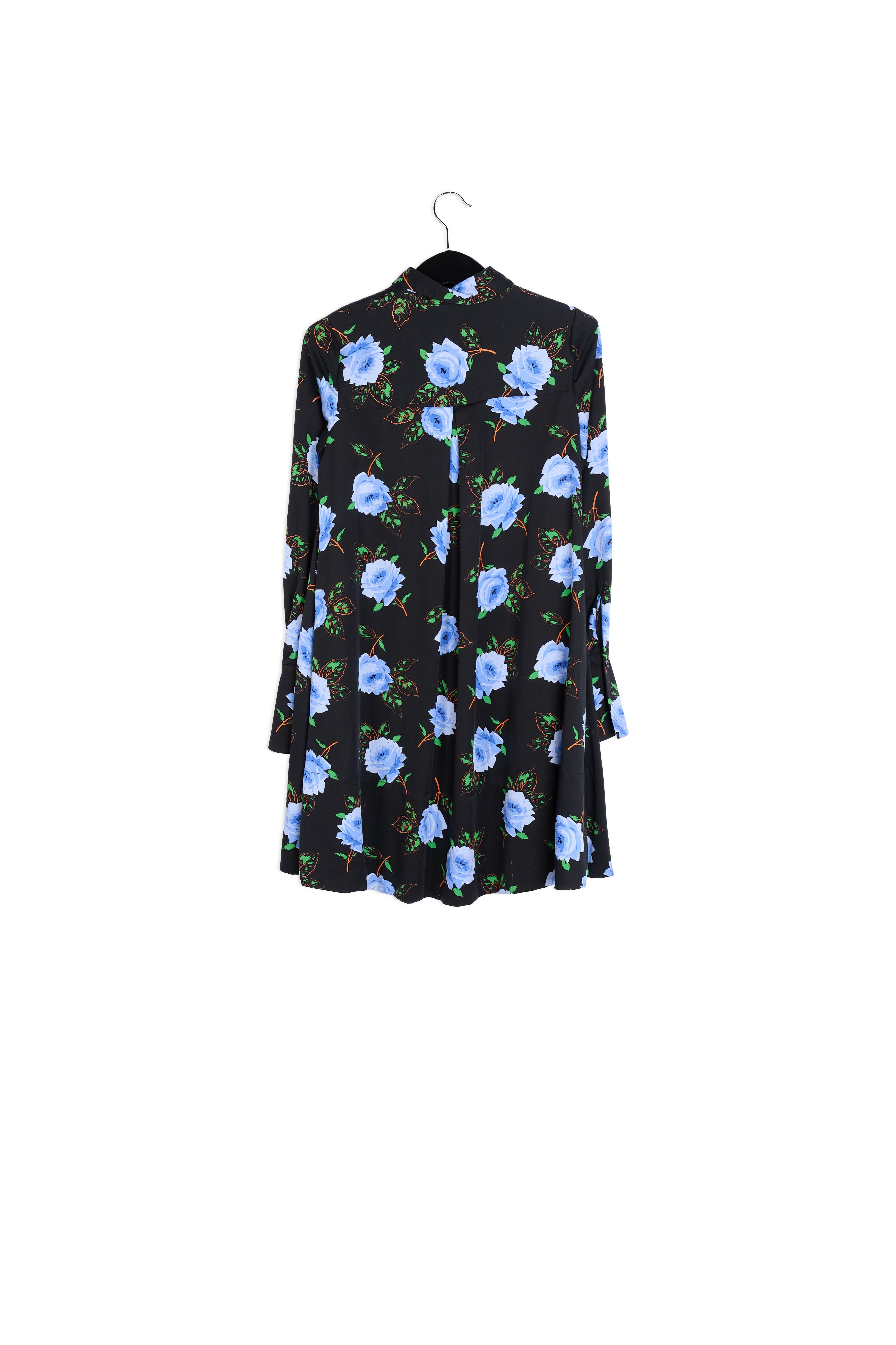 A-line dress with dark floral print RE—SSENTIEL | Essentiel second hand