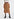 Brown check midi-length skirt Faume - seconde main
